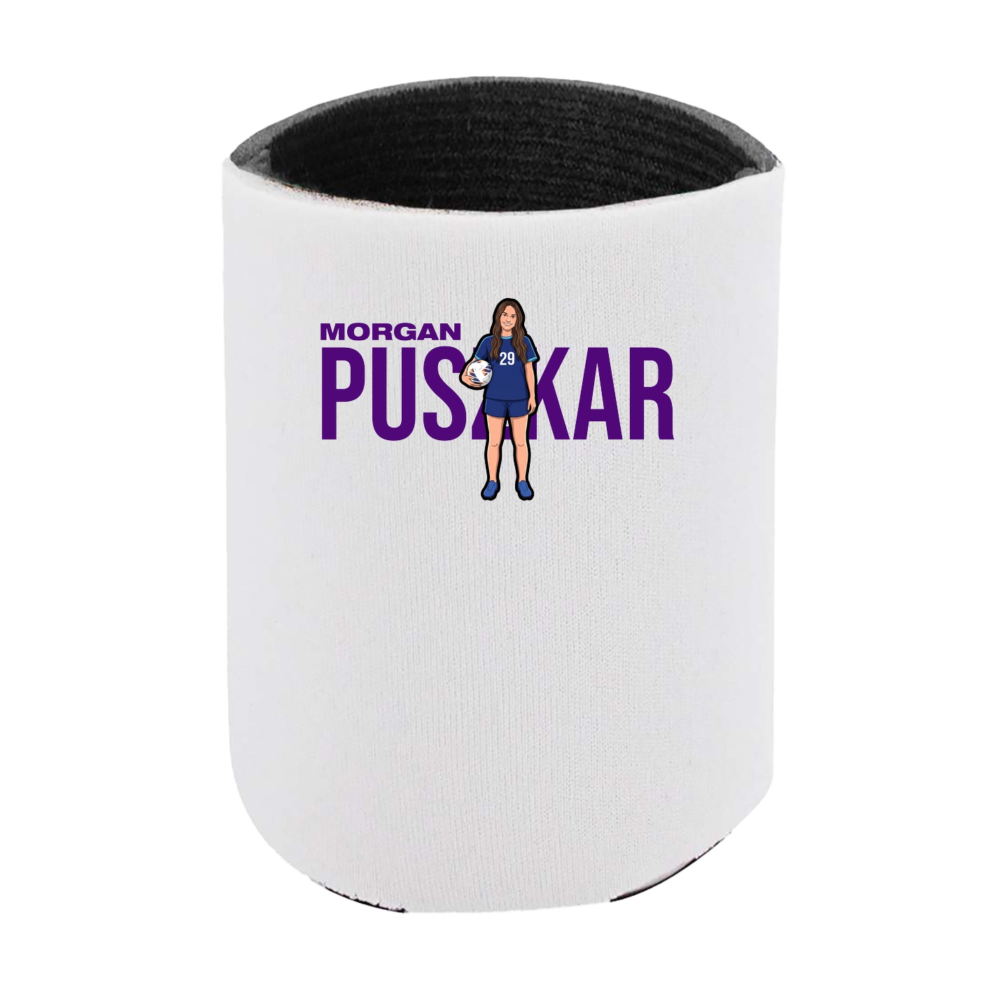 Can Holder — Player Name in White