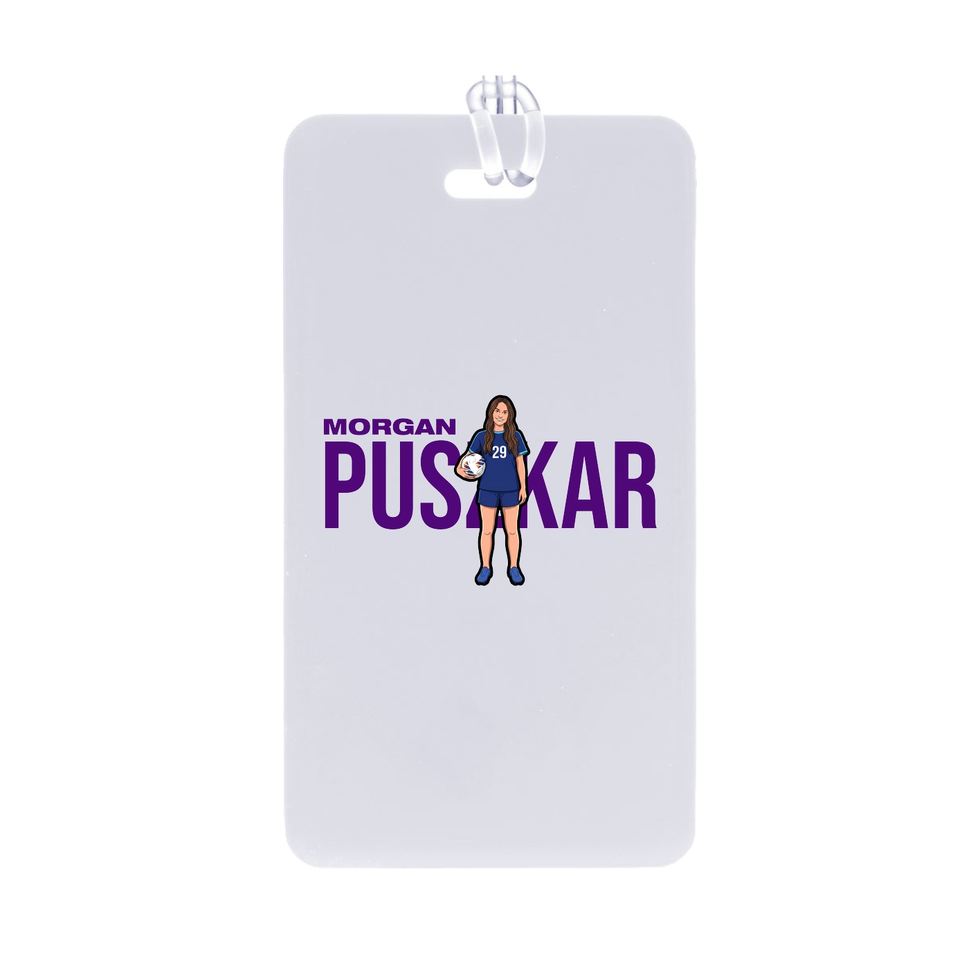 Bag Tag — Player Name in Classic