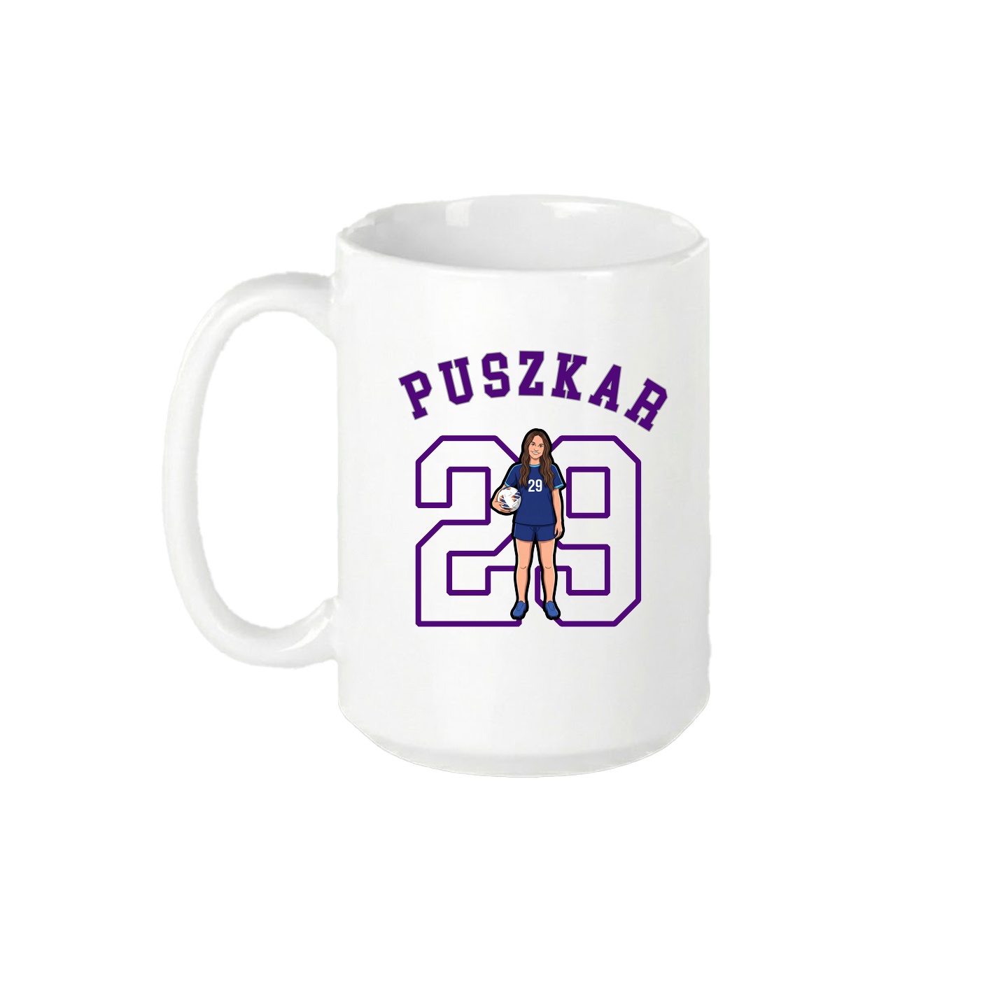 15oz Coffee Mug — Shirsey Arch in White