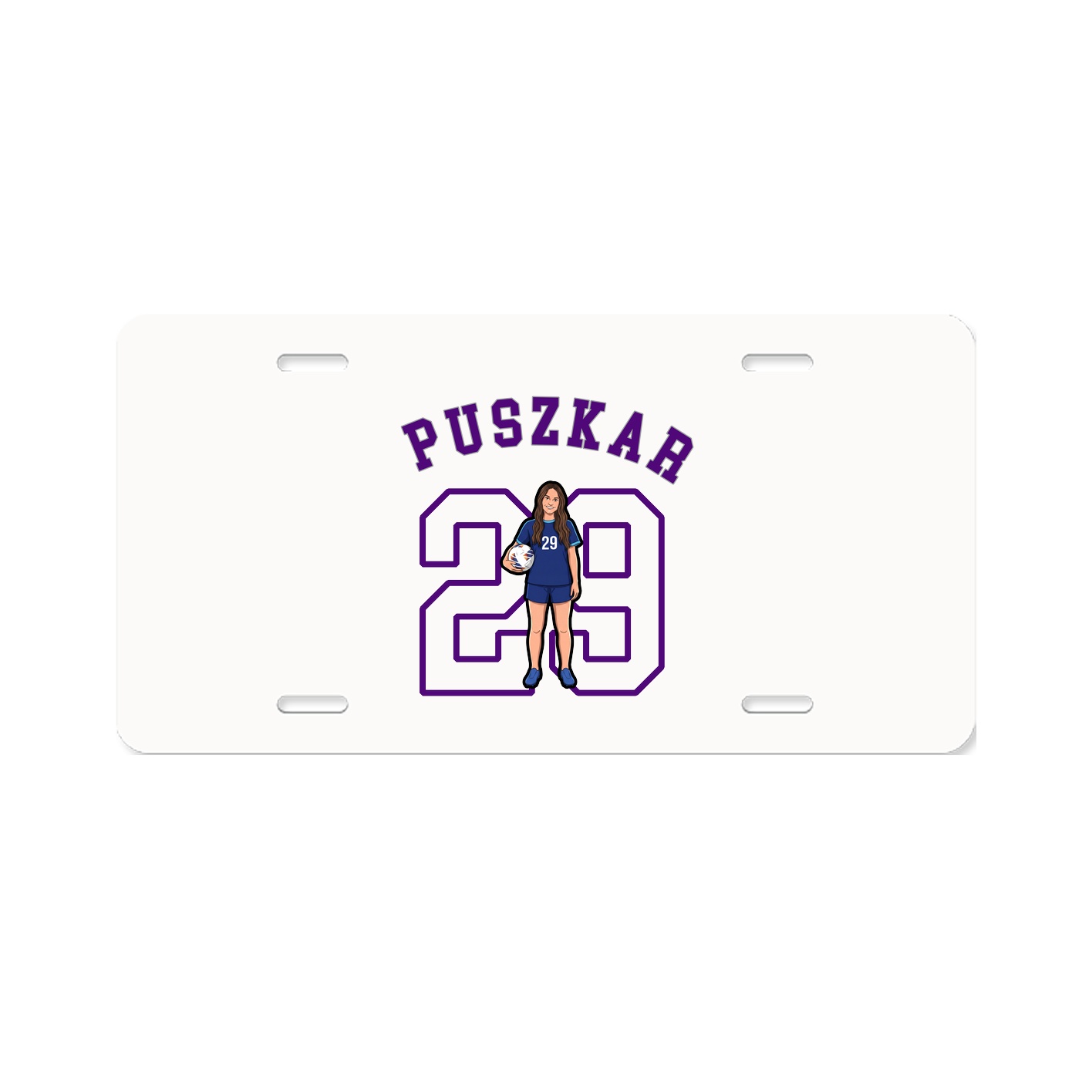 License Plate — Shirsey Arch in Classic