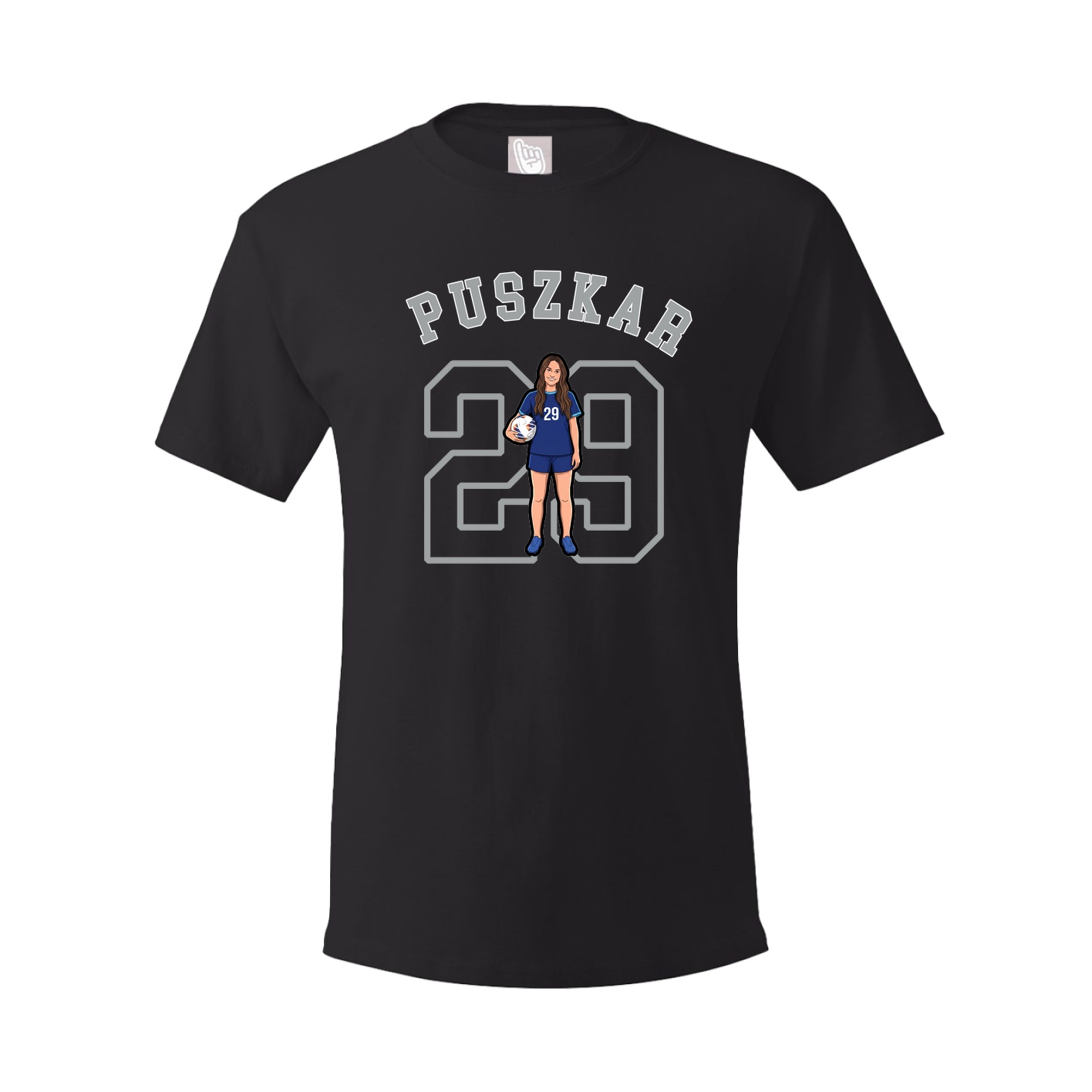 Youth Tee — Shirsey Arch in Black