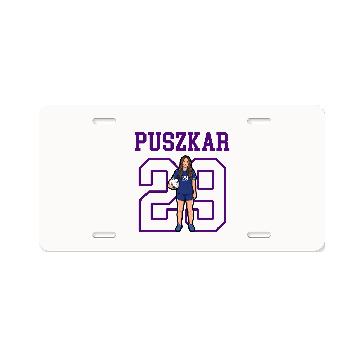License Plate — Shirsey in Classic