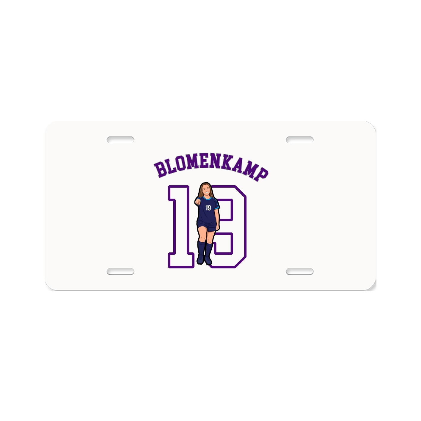 License Plate — Shirsey Arch in Classic