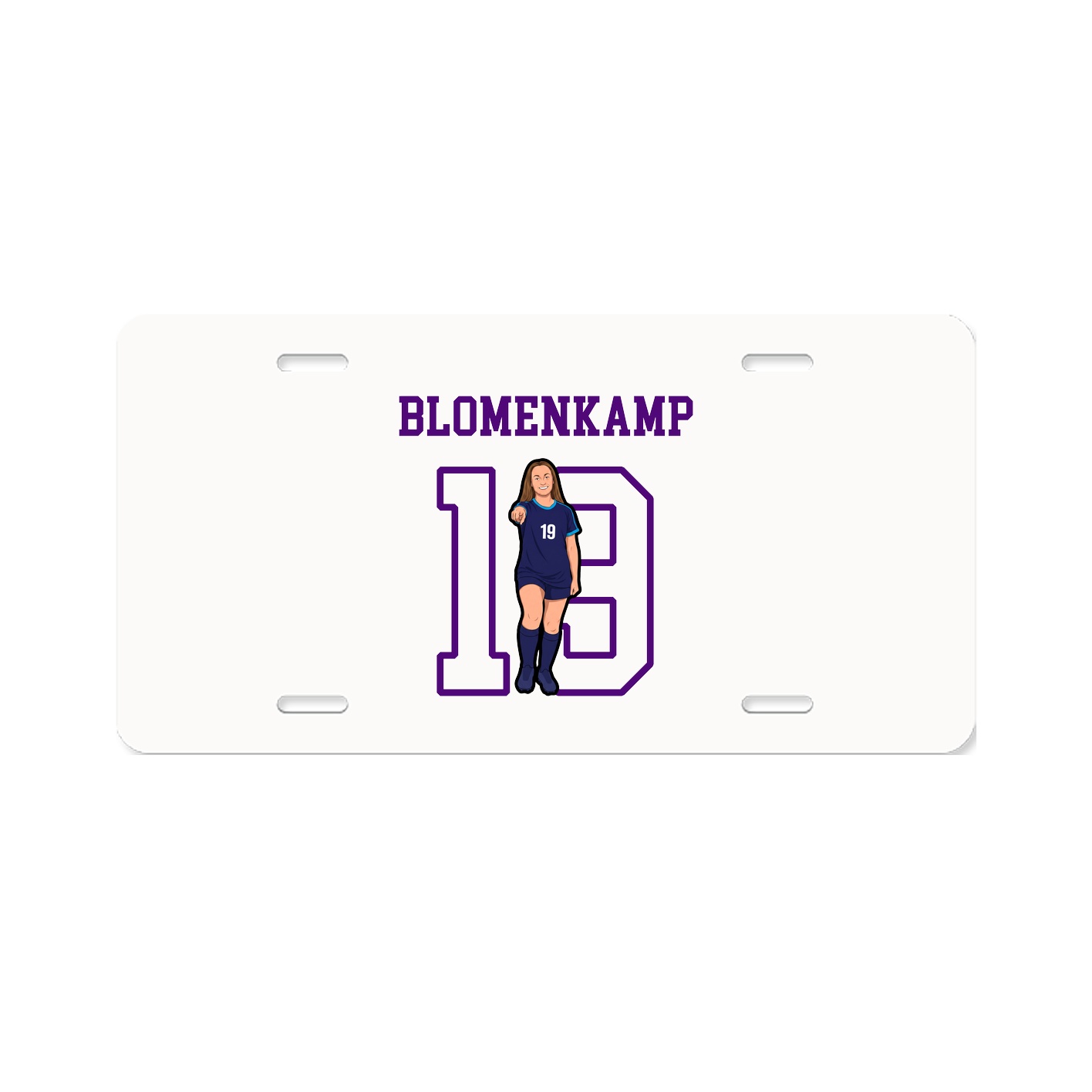 License Plate — Shirsey in Classic