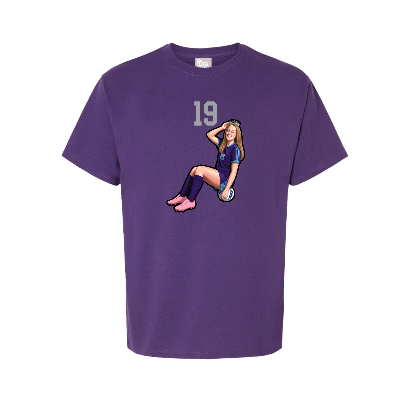 Tee — Number Top in Purple