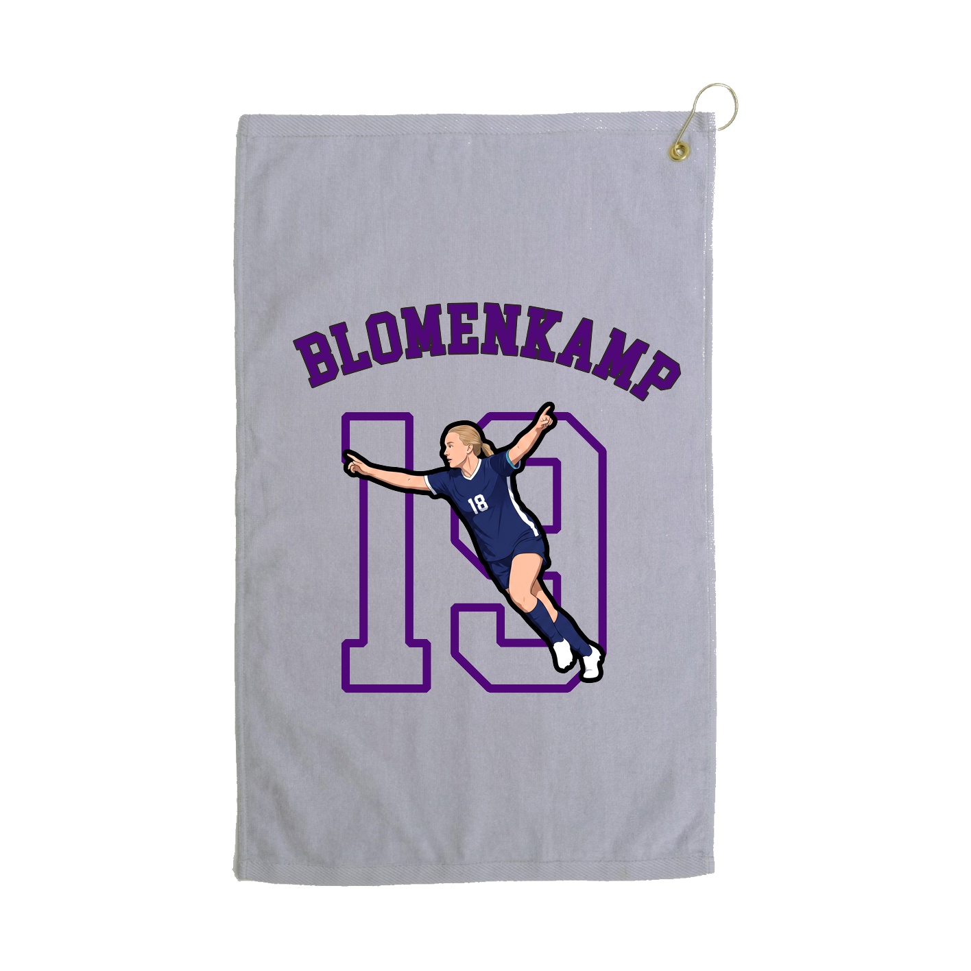 Golf Towel — Shirsey Arch in Grey