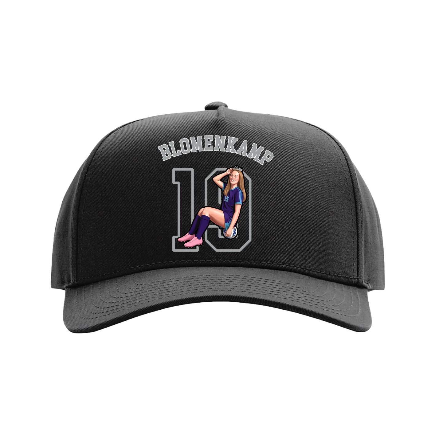 Full Fabric Five-Panel Champ Cap
