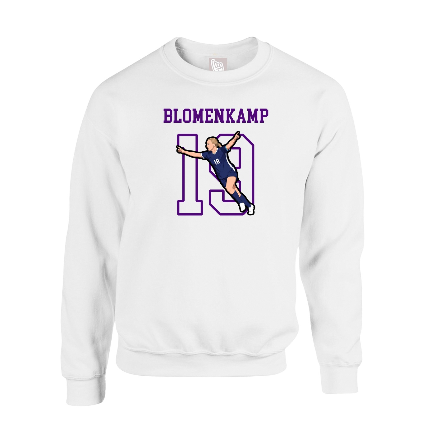 Fleece Crew — Shirsey in White