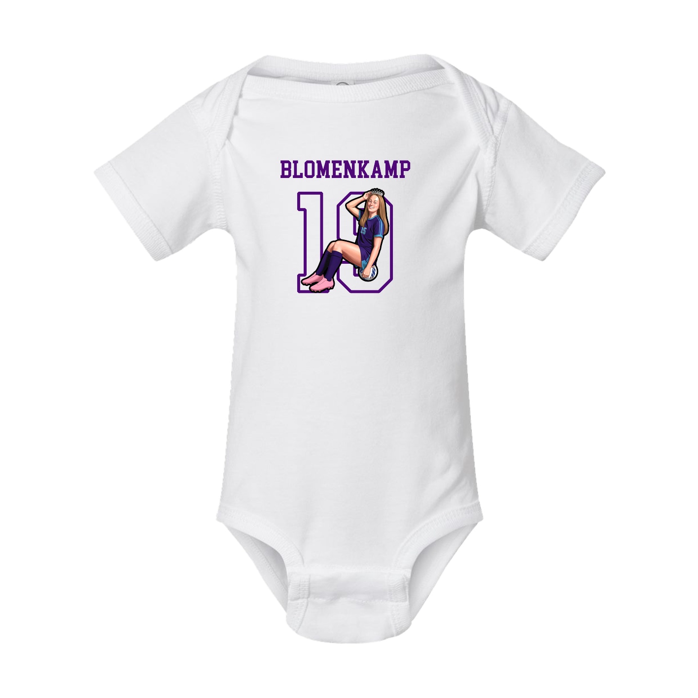 Baby Onesie — Shirsey in White