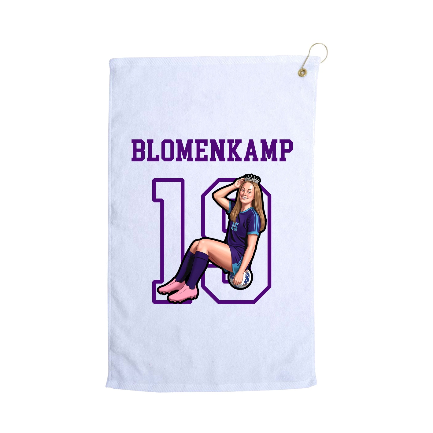 Golf Towel — Shirsey in White