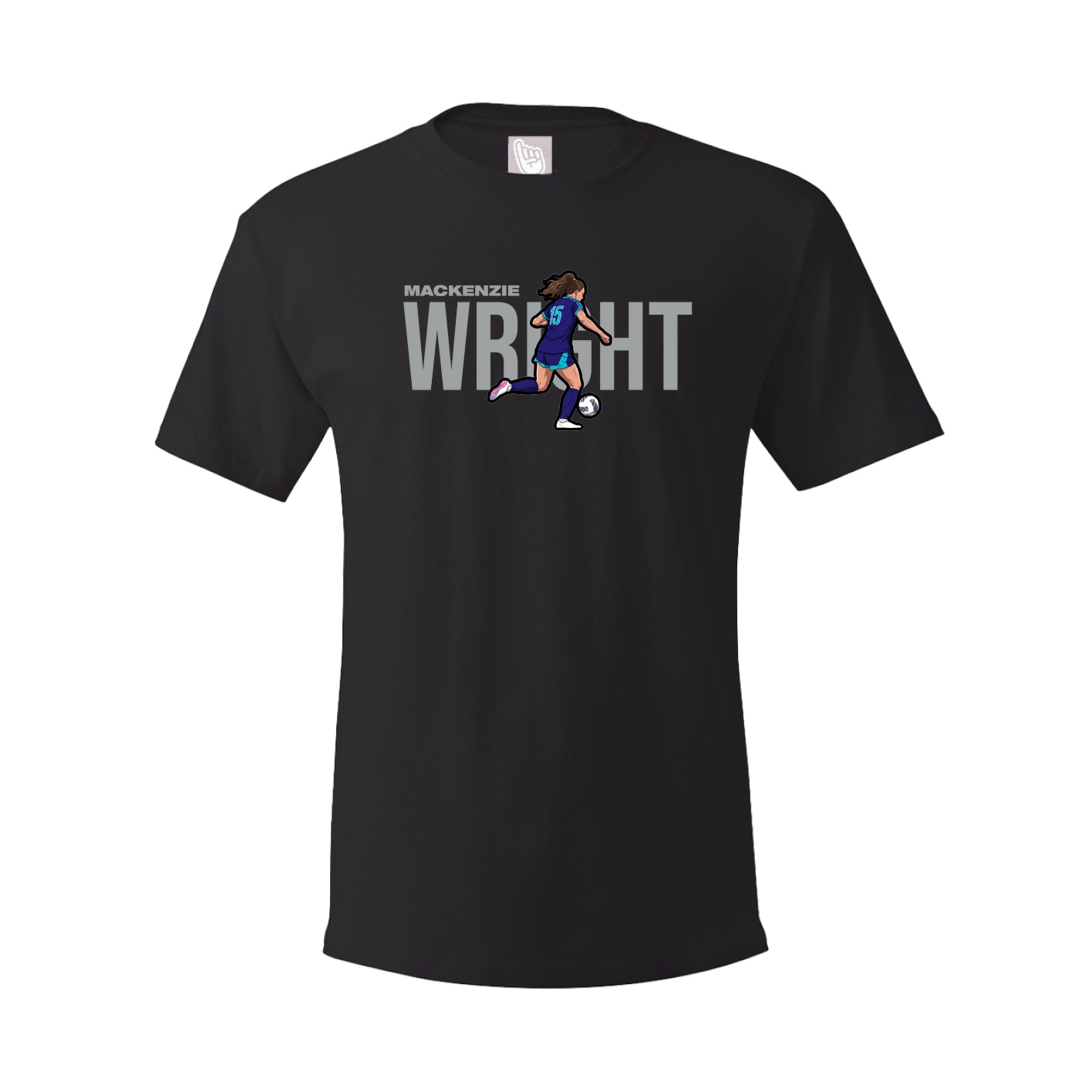Tee — Player Name in Black