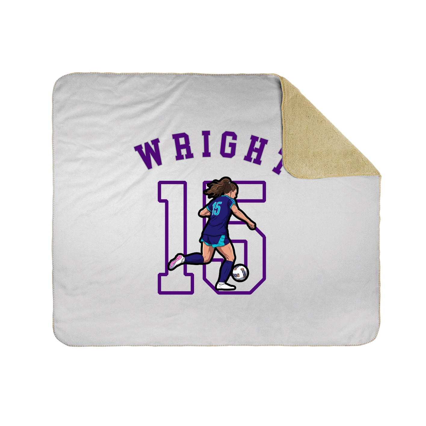 Throw Blanket — Shirsey Arch in White