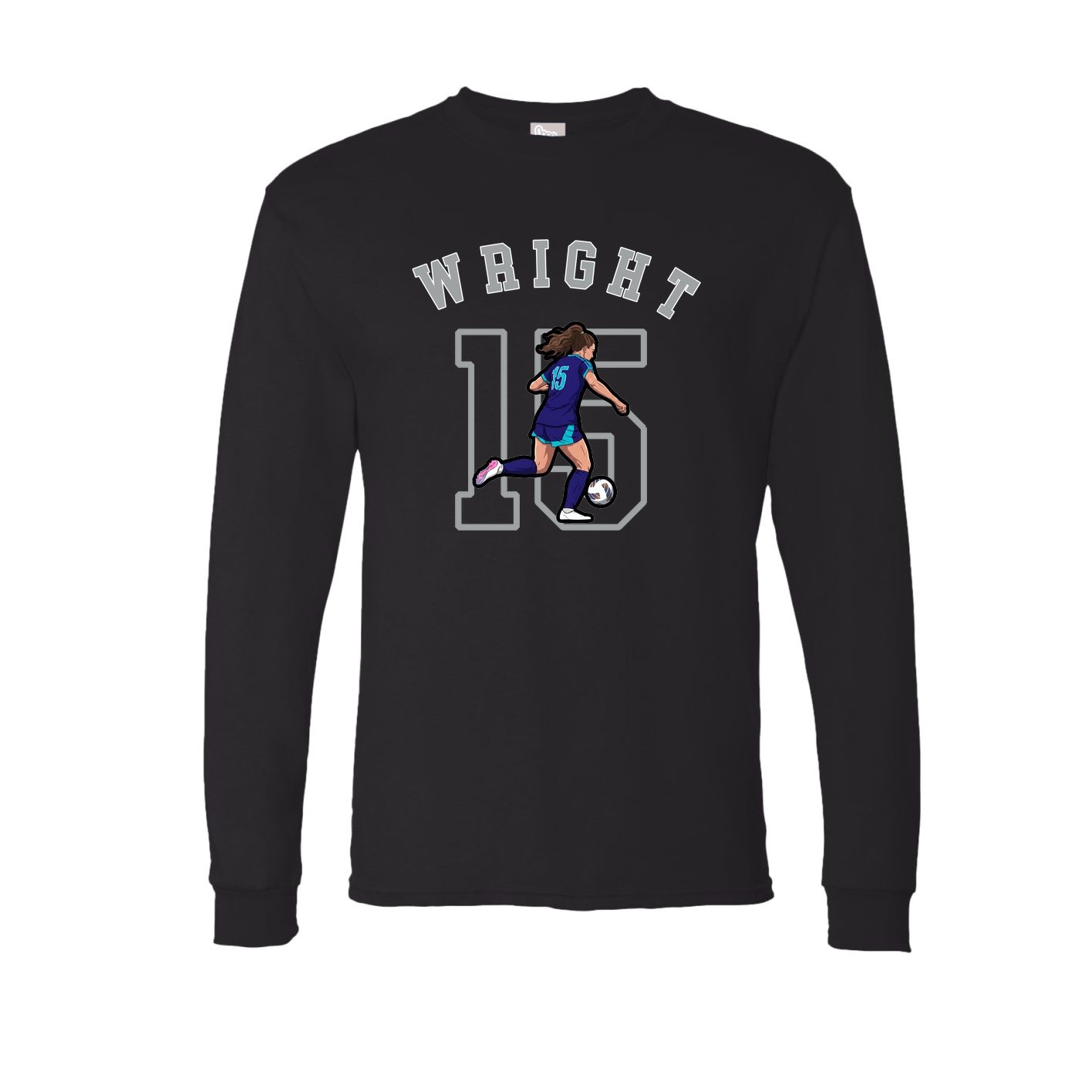 Long Sleeve Tee — Shirsey Arch in Black