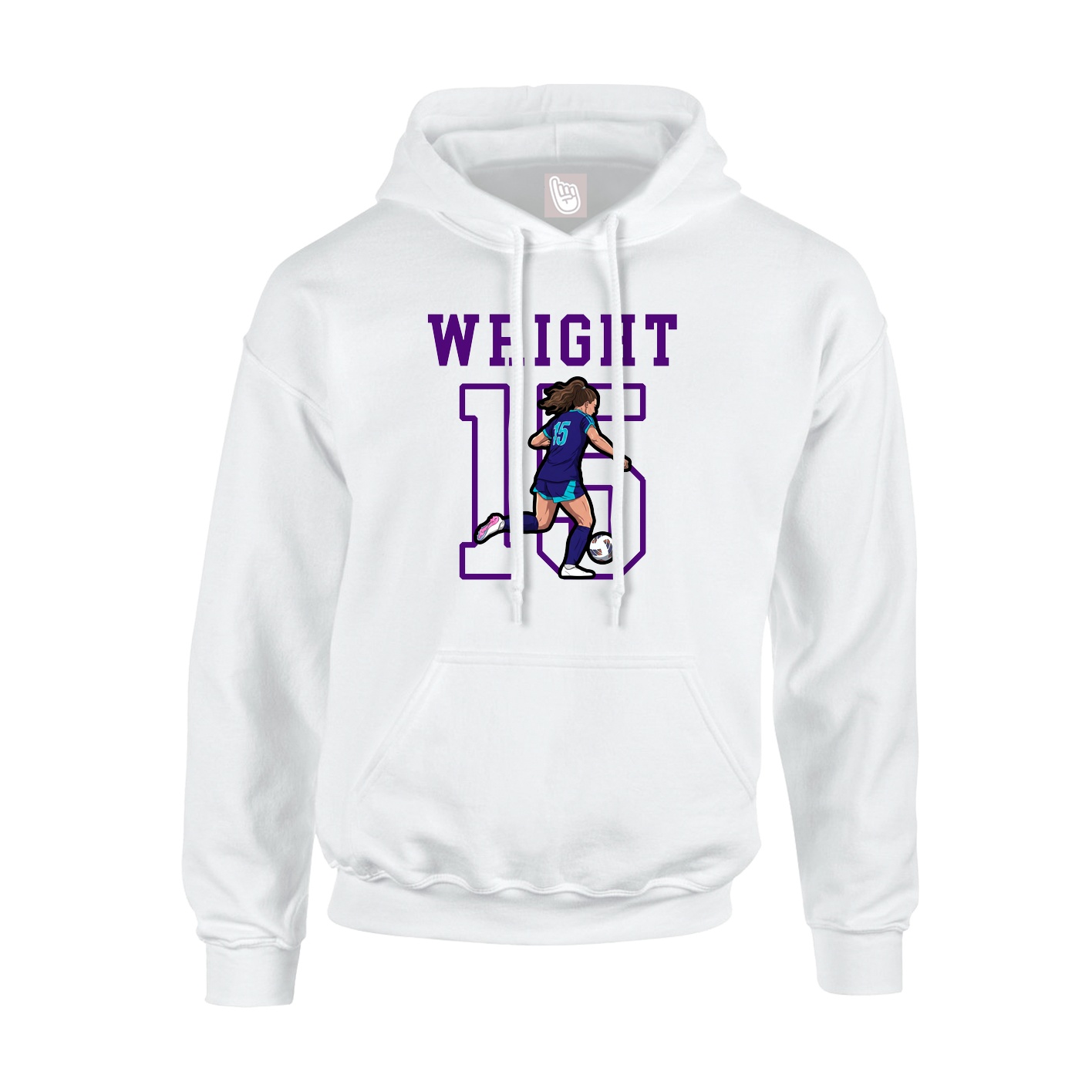 Youth Hoodie — Shirsey in White