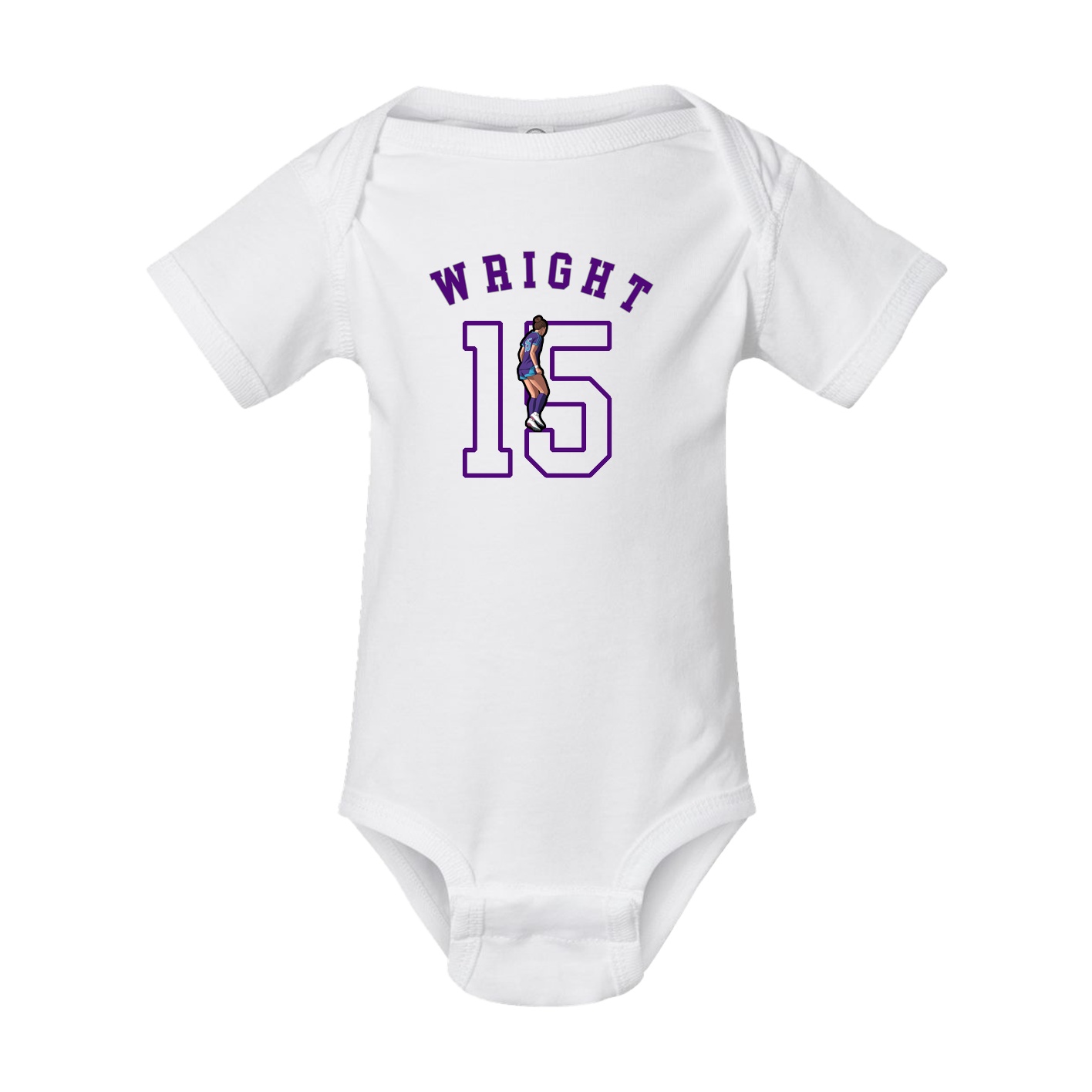 Baby Onesie — Shirsey Arch in White