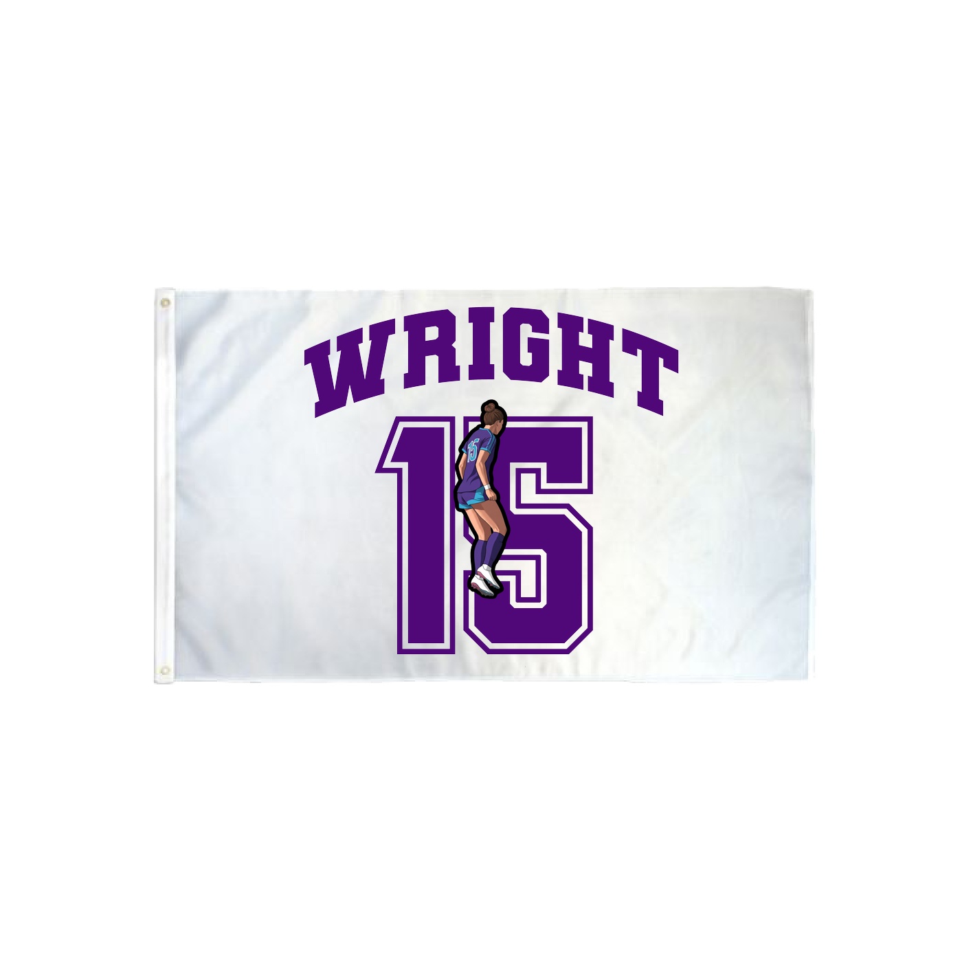 3x5 Flag — Number in Classic
