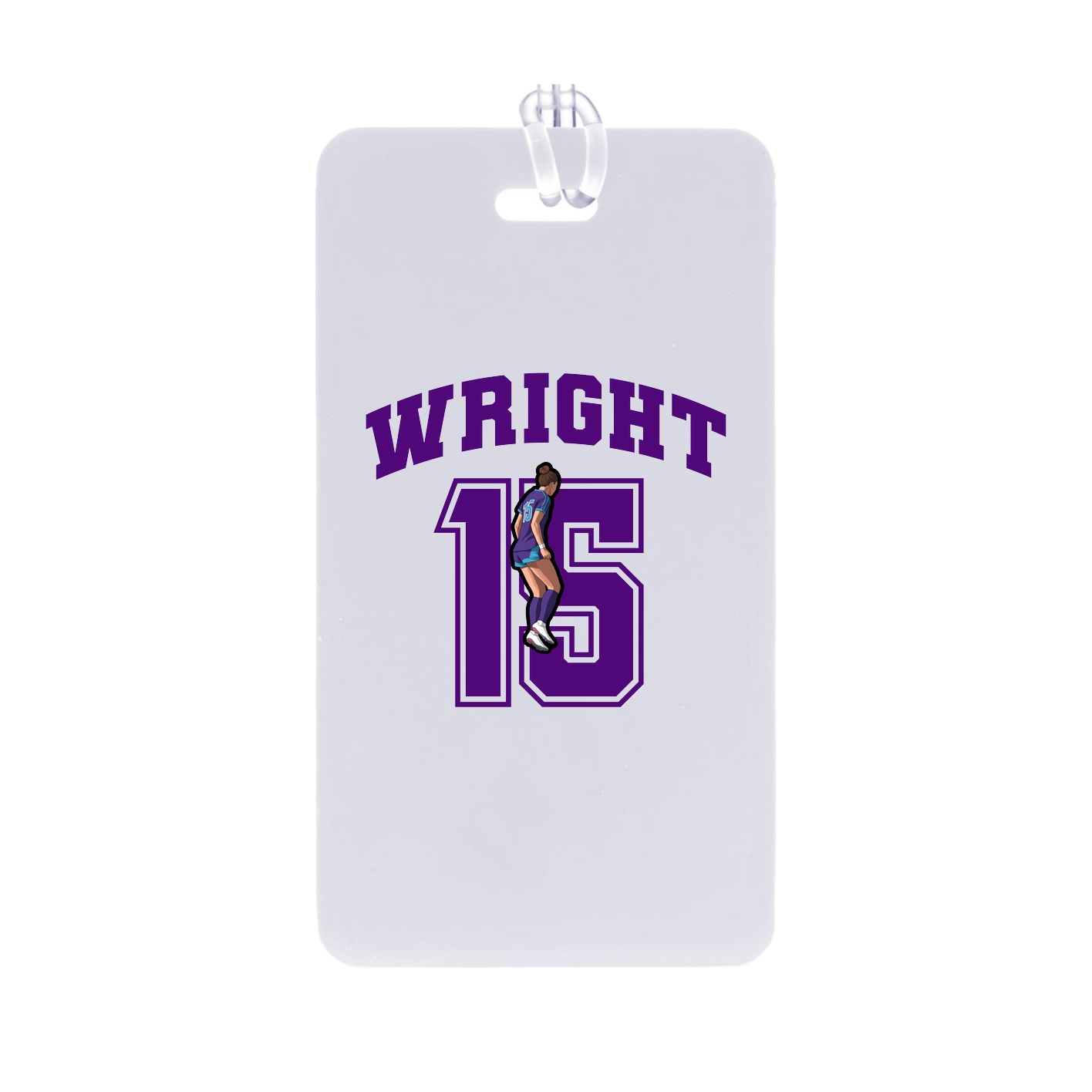 Bag Tag — Number in Classic