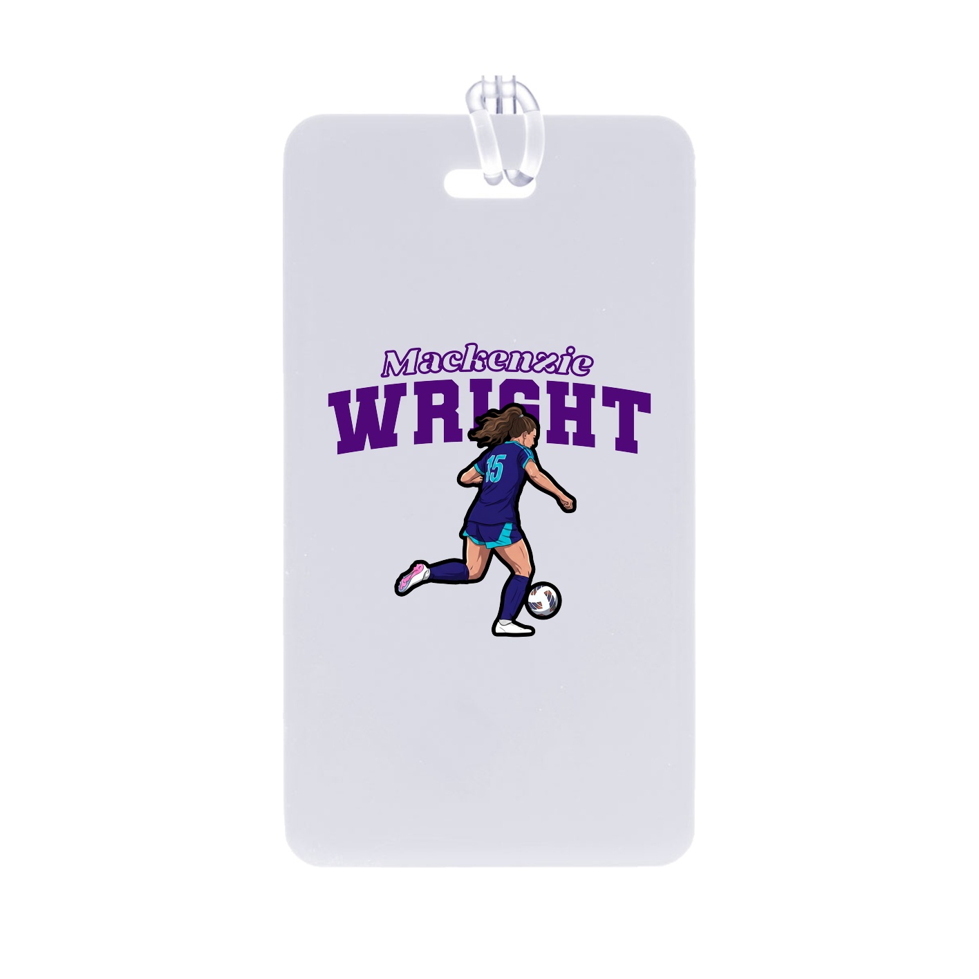 Bag Tag — Name Arch in Classic