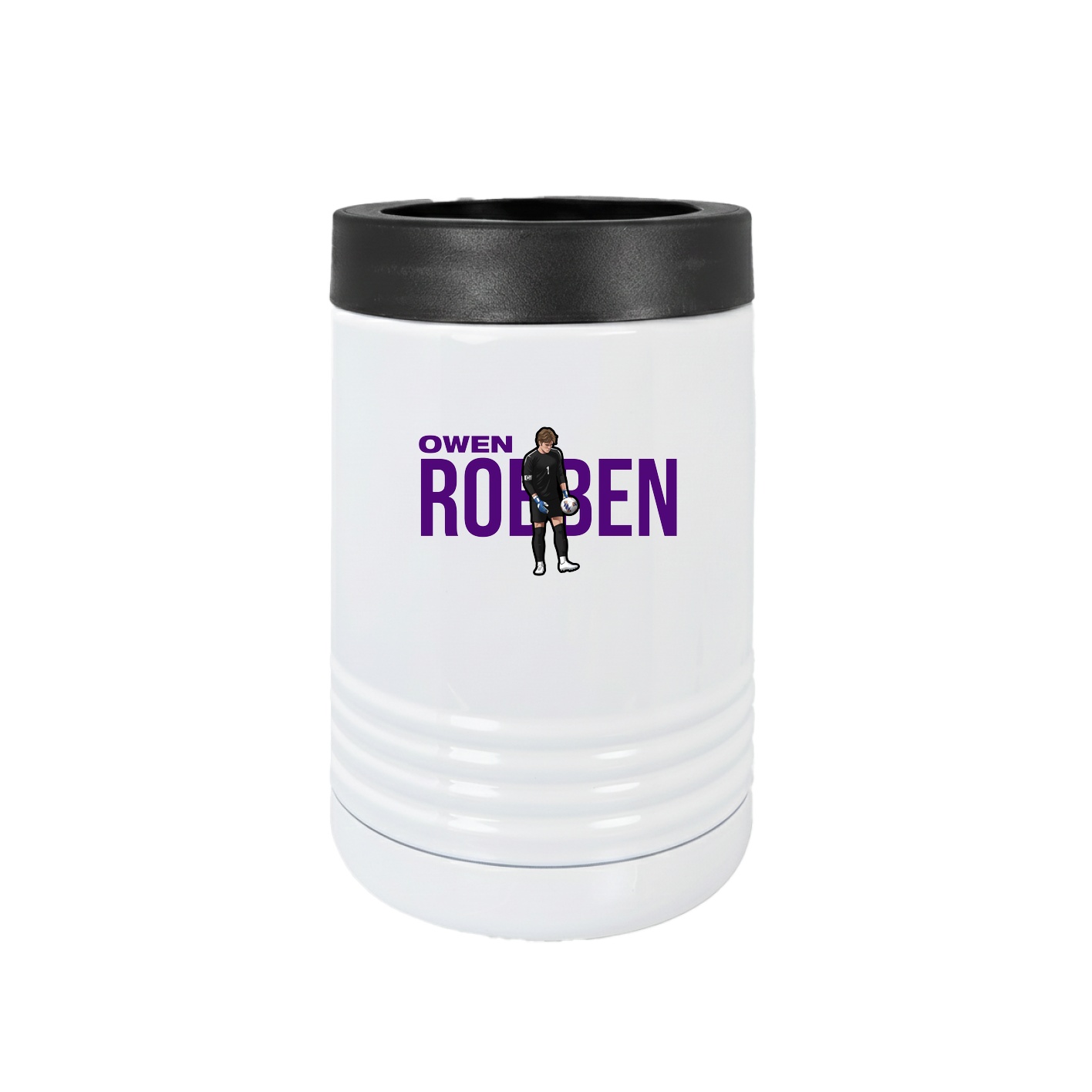 Beverage Holder — Player Name in White