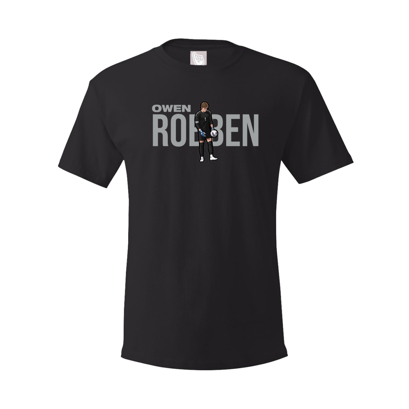 Youth Tee — Player Name in Black