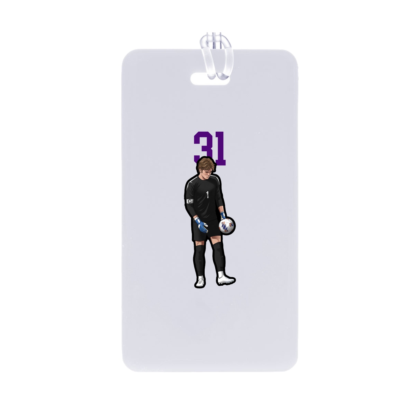 Bag Tag — Number Top in Classic