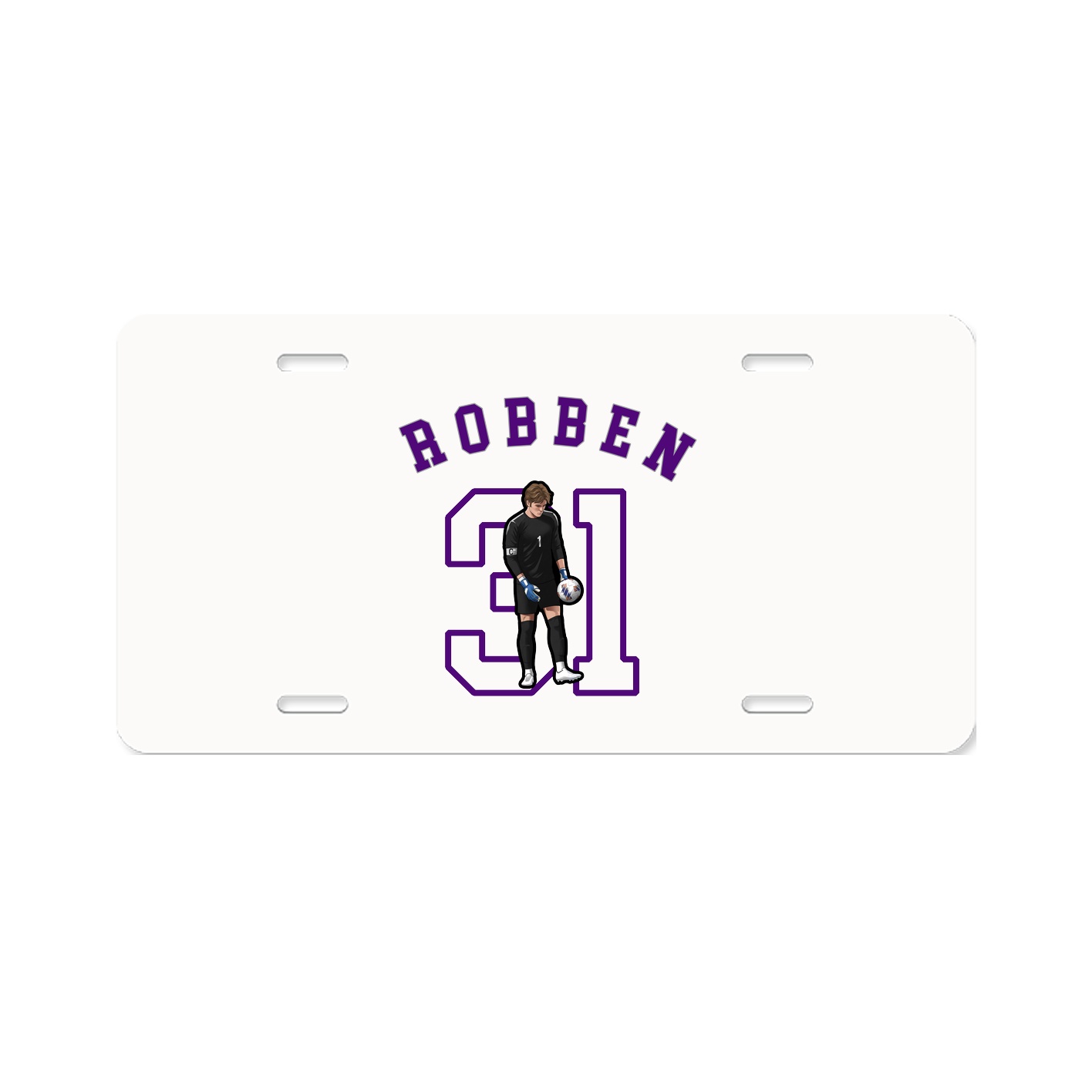 License Plate — Shirsey Arch in Classic