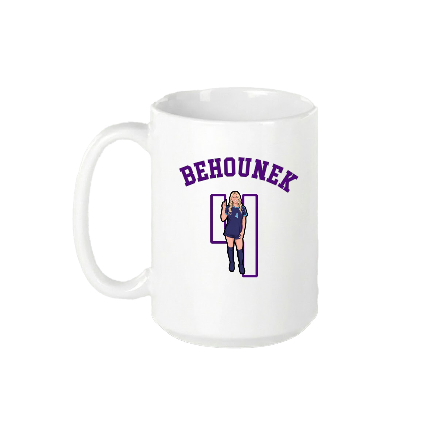 15oz Coffee Mug — Shirsey Arch in White