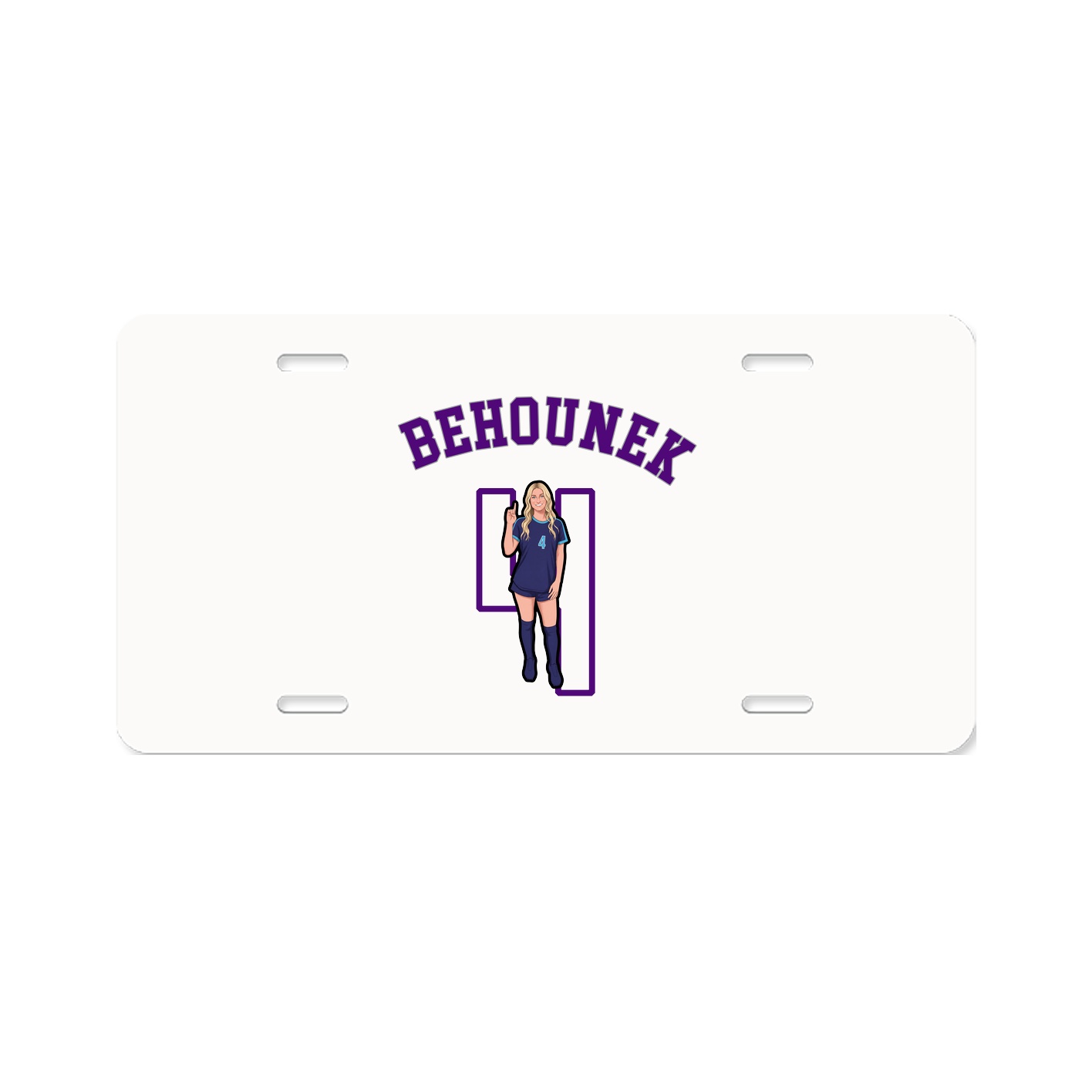 License Plate — Shirsey Arch in Classic