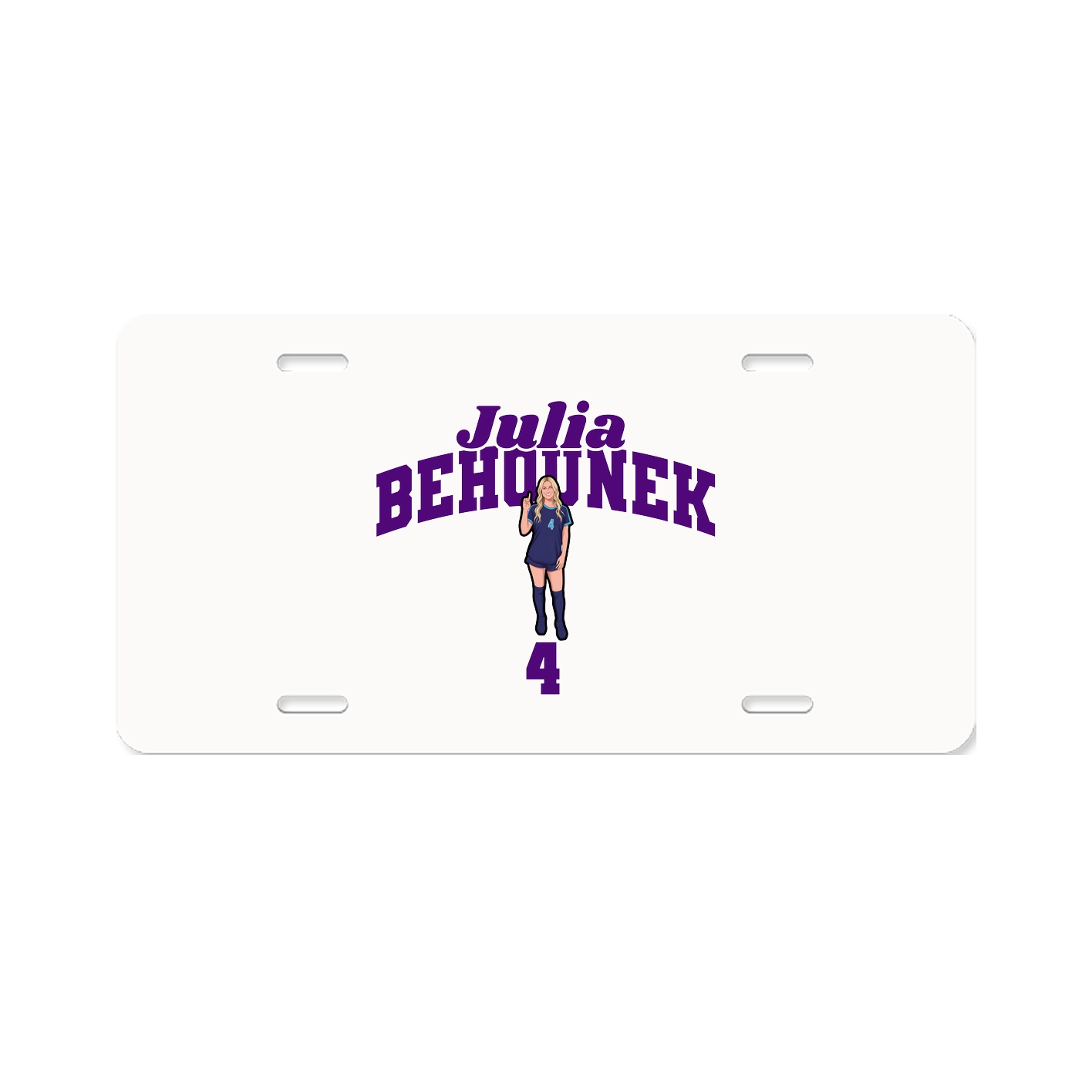 License Plate — Signature Arch in Classic