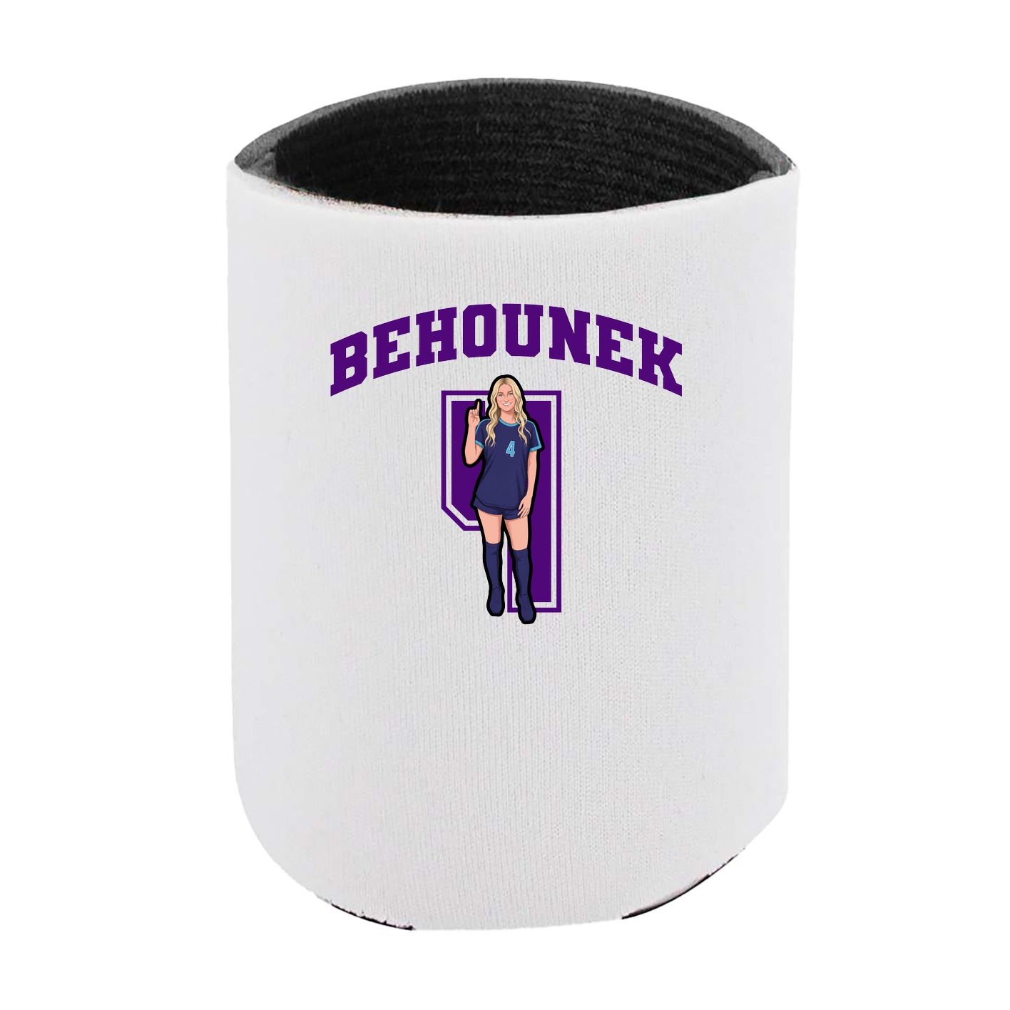 Can Holder — Number in White