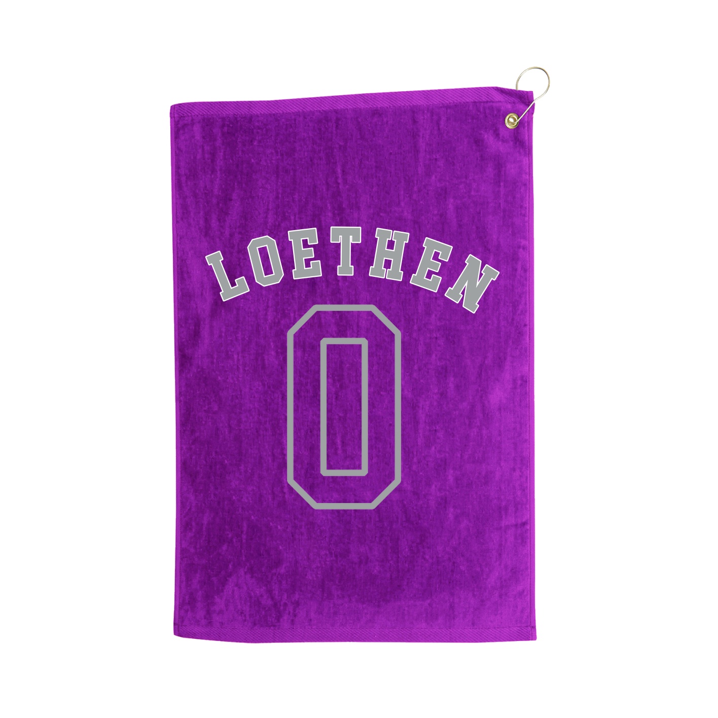 Golf Towel — Shirsey Arch in Purple