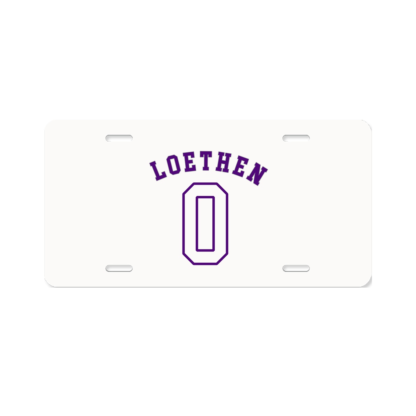 License Plate — Shirsey Arch in Classic