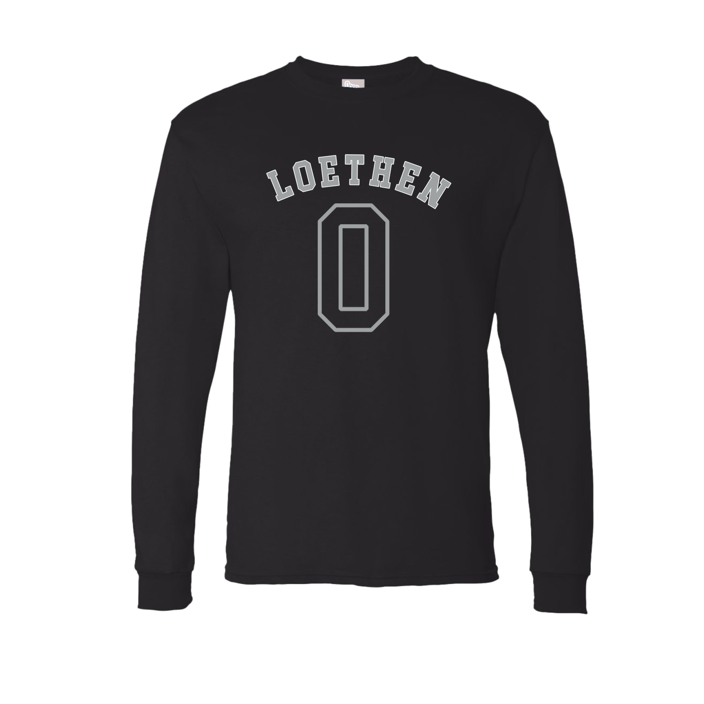 Long Sleeve Tee — Shirsey Arch in Black