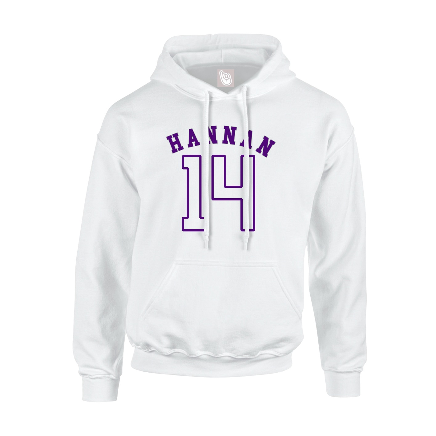 Hoodie — Shirsey Arch in White