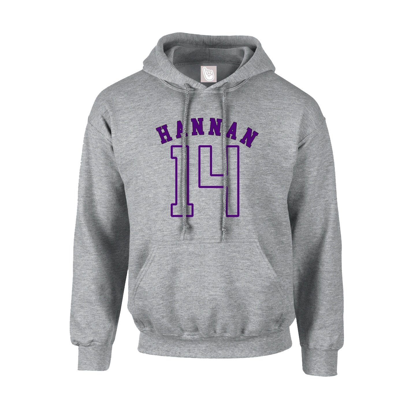 Youth Hoodie — Shirsey Arch in Grey