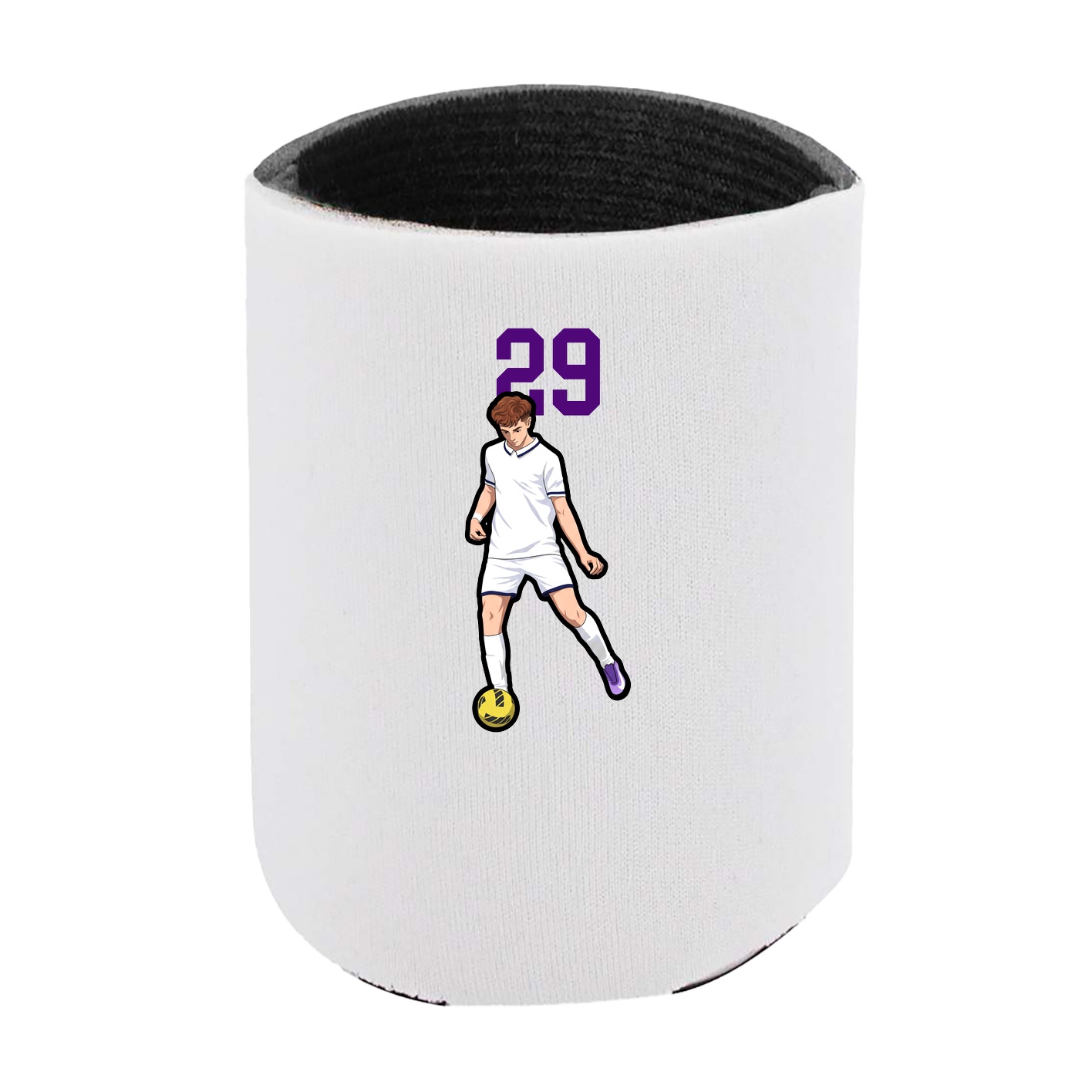 Can Holder — Number Top in White