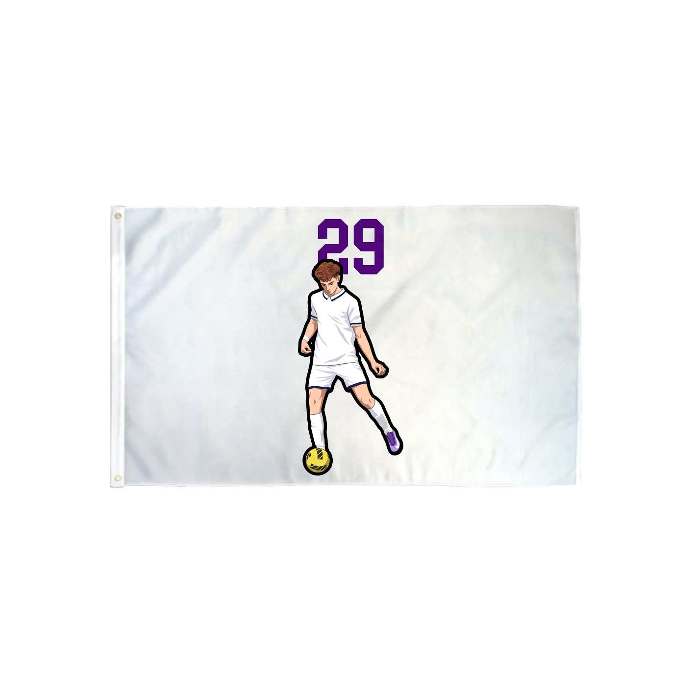 3x5 Flag — Number Top in Classic