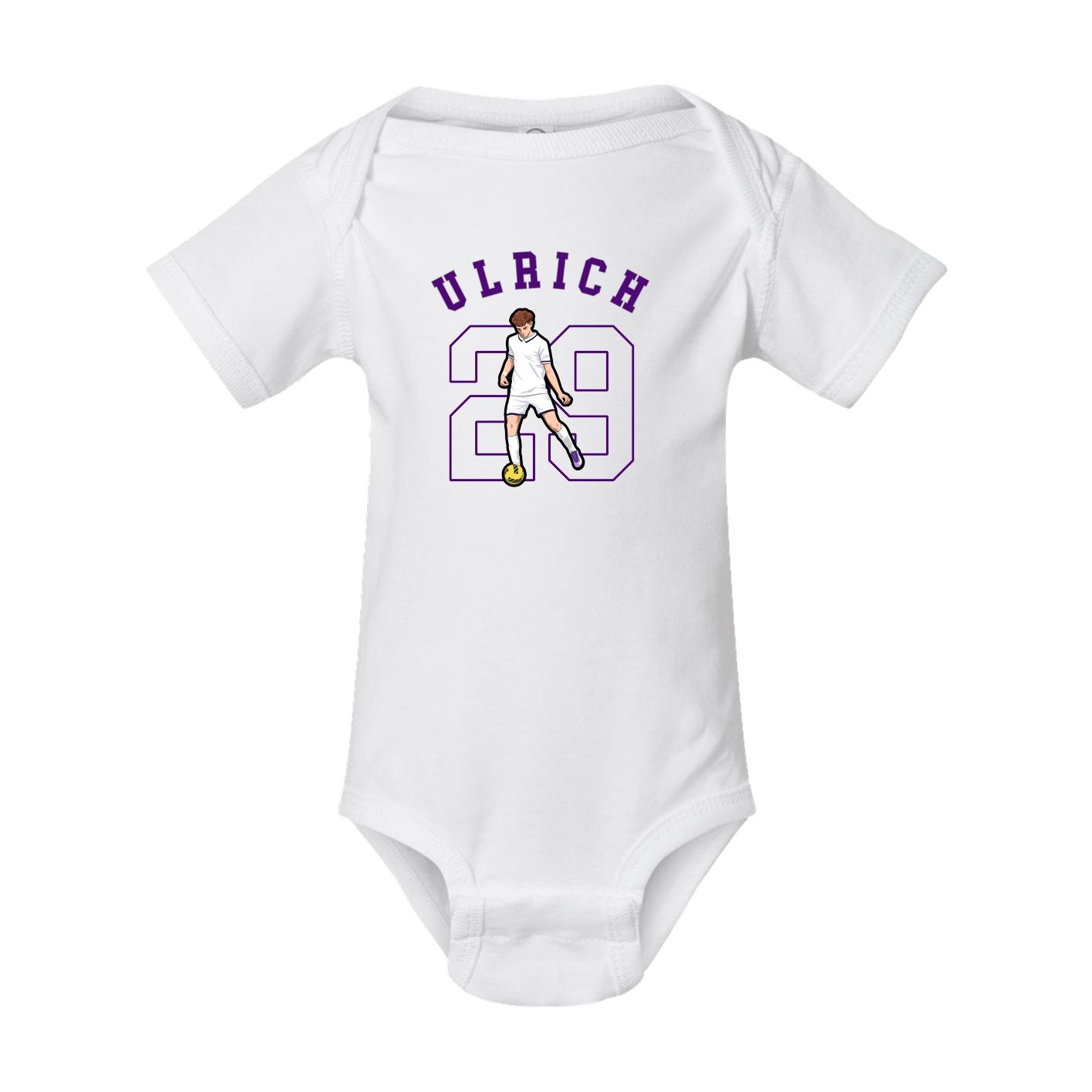Baby Onesie — Shirsey Arch in White