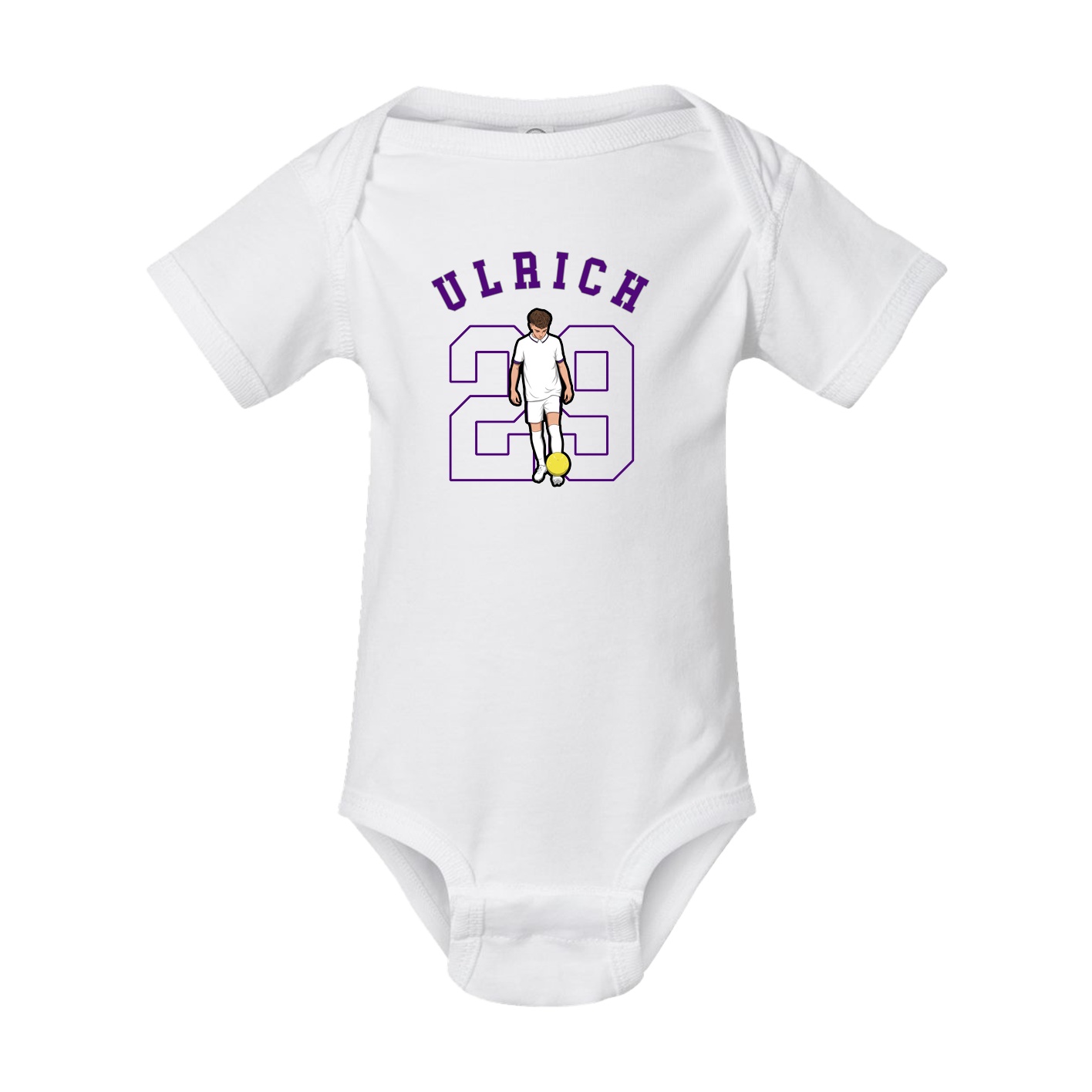 Baby Onesie — Shirsey Arch in White