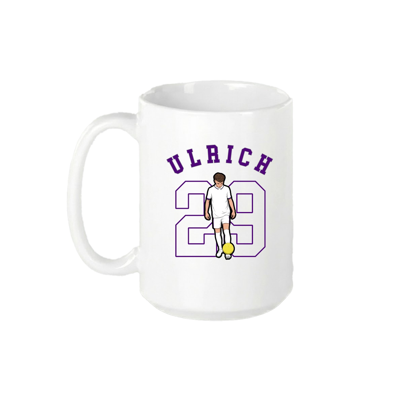 15oz Coffee Mug — Shirsey Arch in White