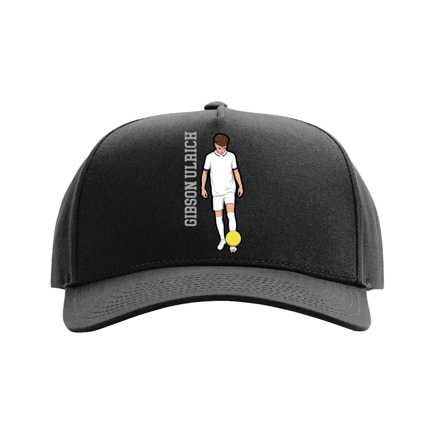 Full Fabric Five-Panel Champ Cap