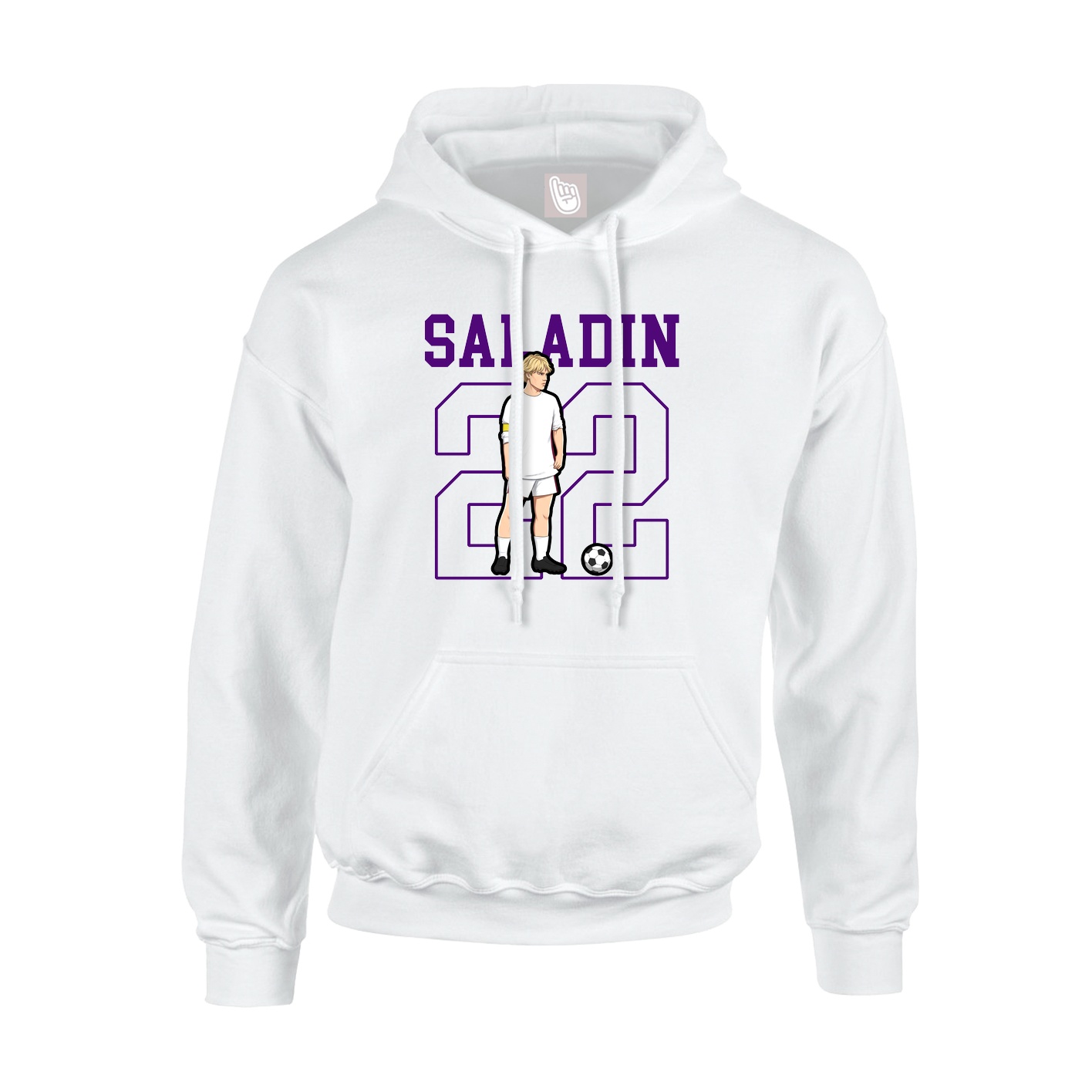 Hoodie — Shirsey in White