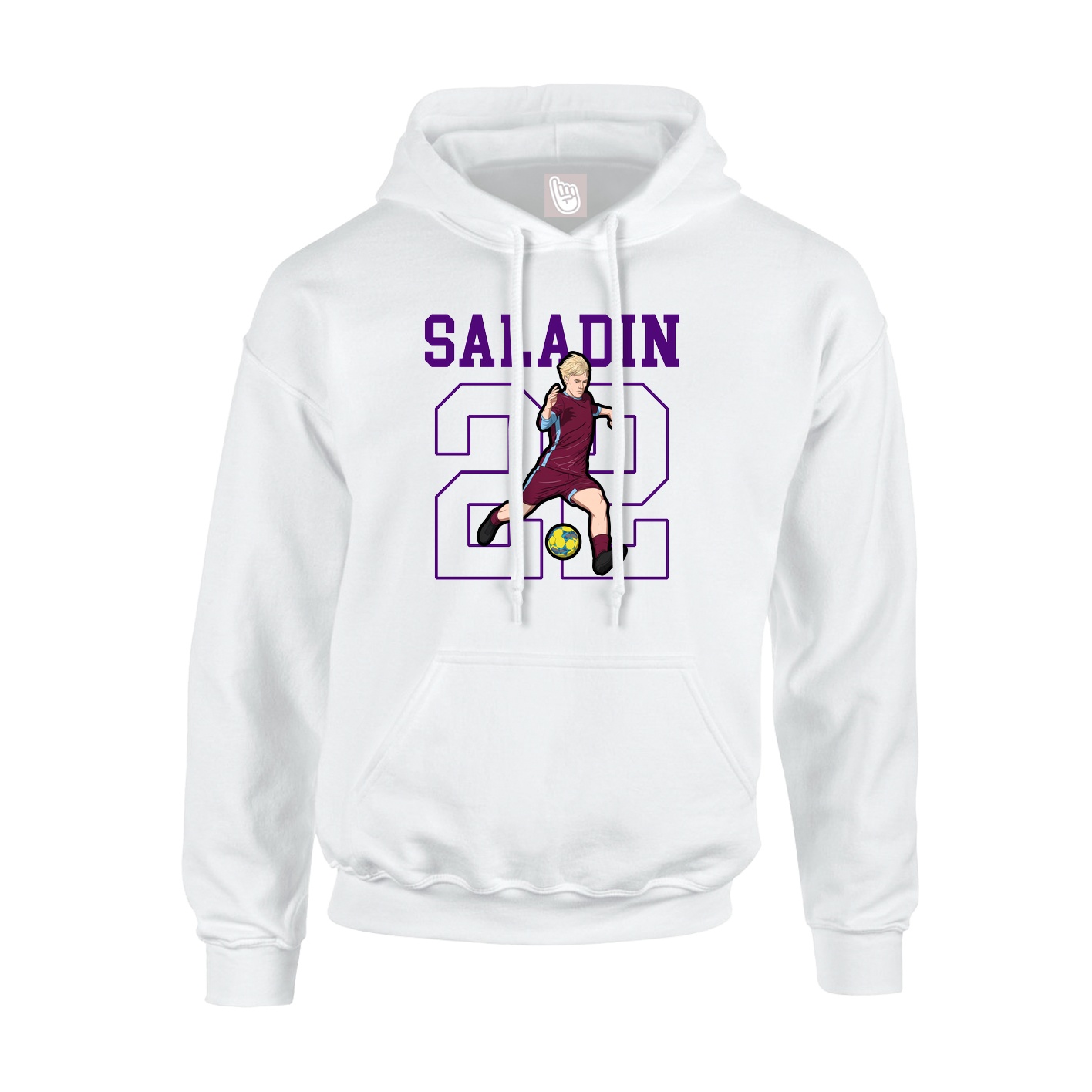 Youth Hoodie — Shirsey in White