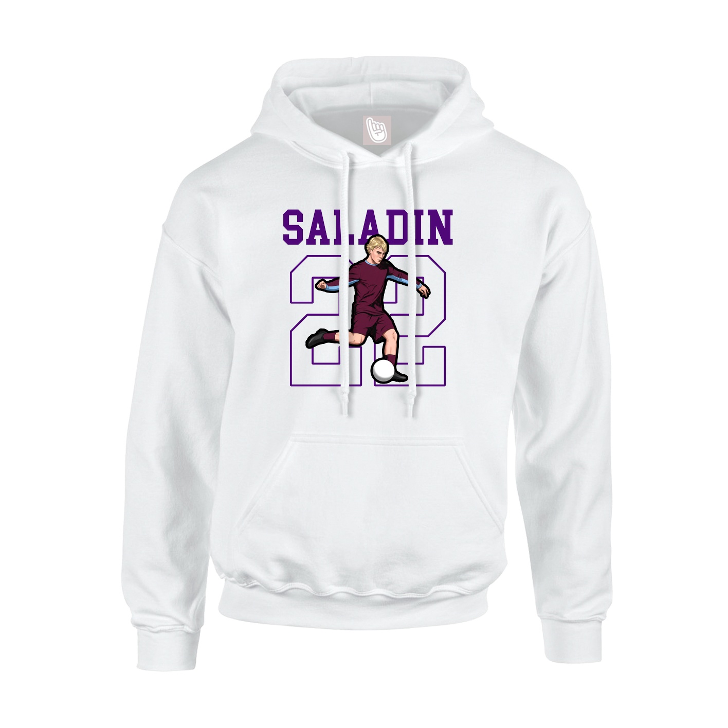 Youth Hoodie — Shirsey in White