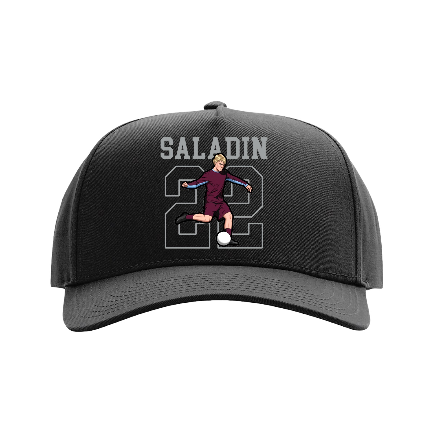 Full Fabric Five-Panel Champ Cap