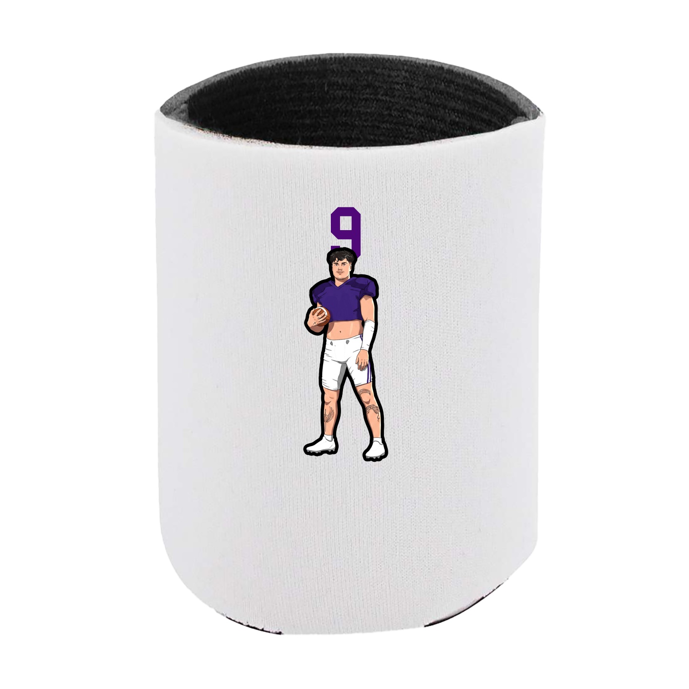 Can Holder — Number Top in White