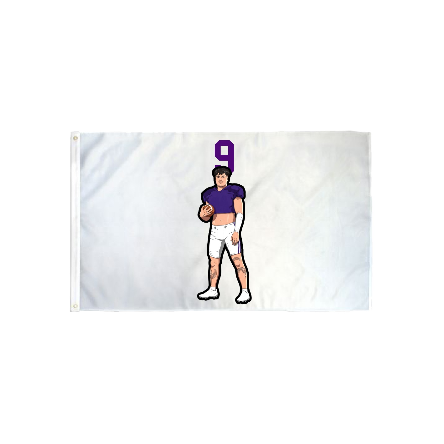 3x5 Flag — Number Top in Classic