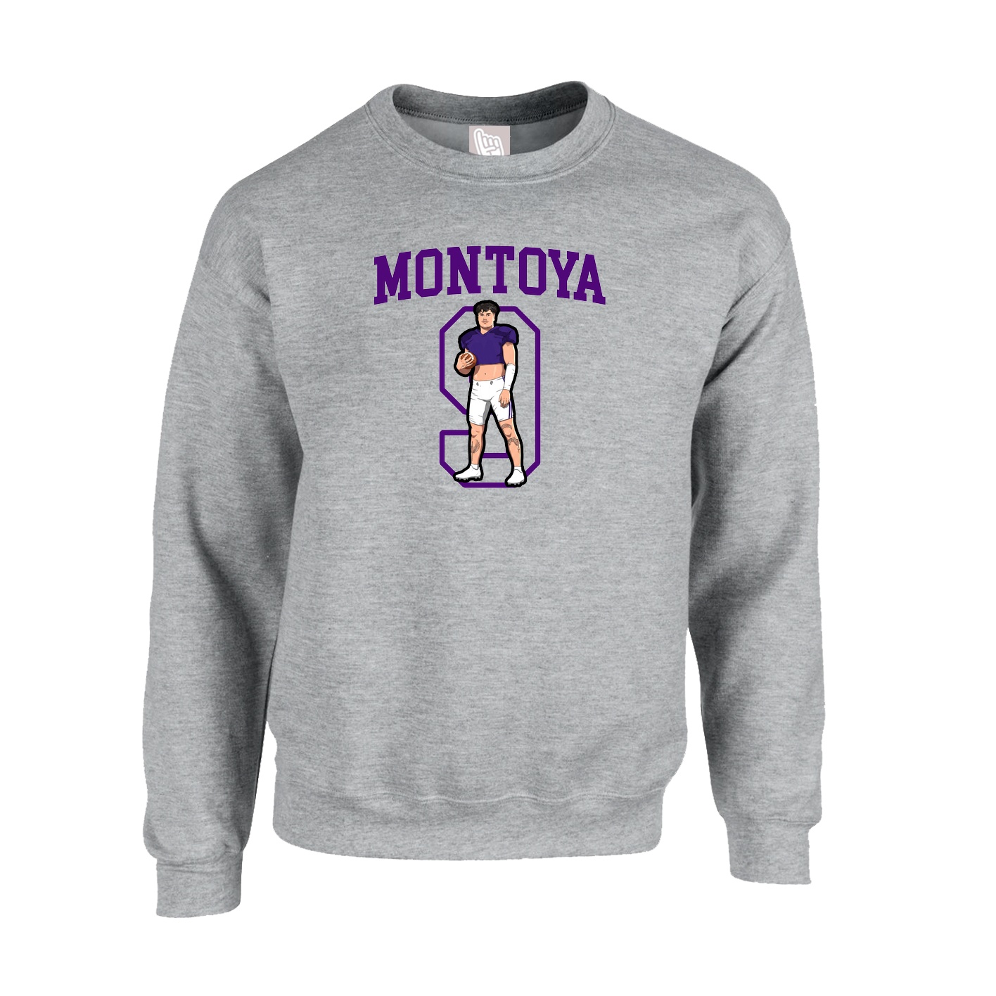 Fleece Crew — Shirsey in Grey