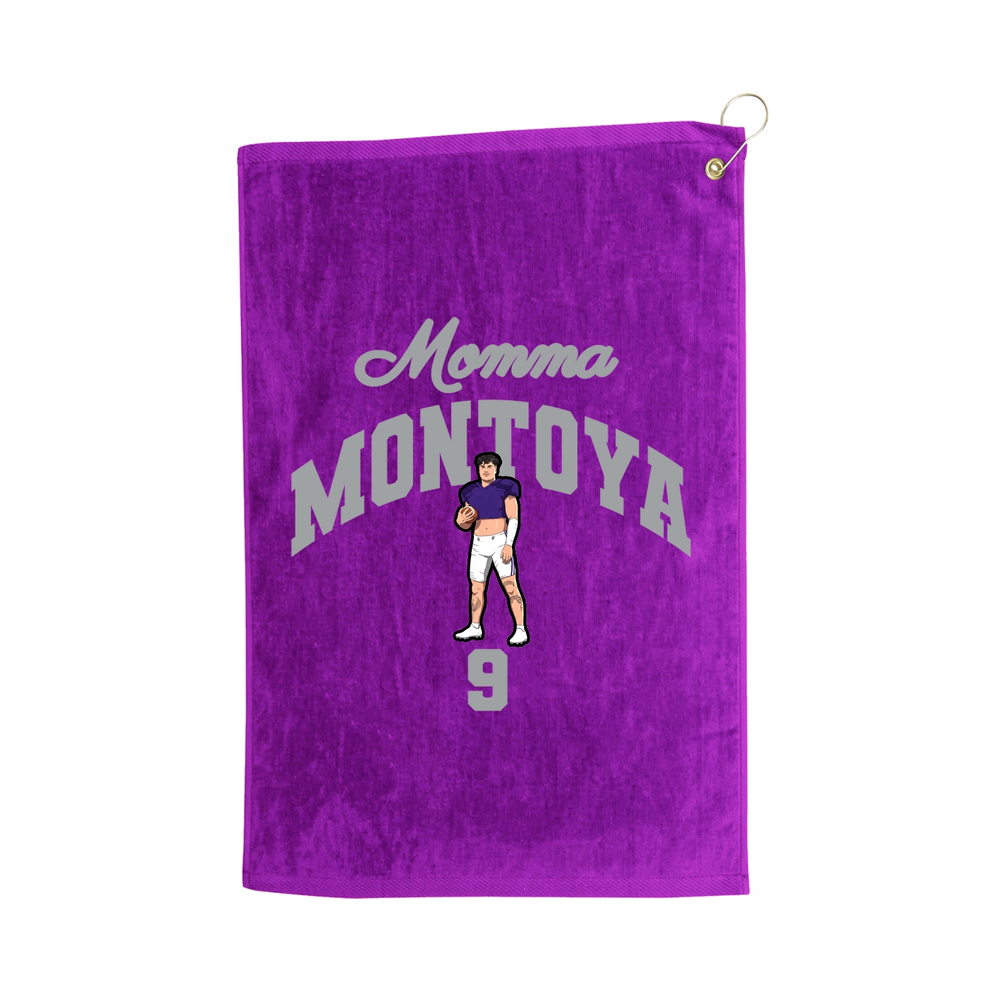 Golf Towel — Mothers Day Arch in Purple