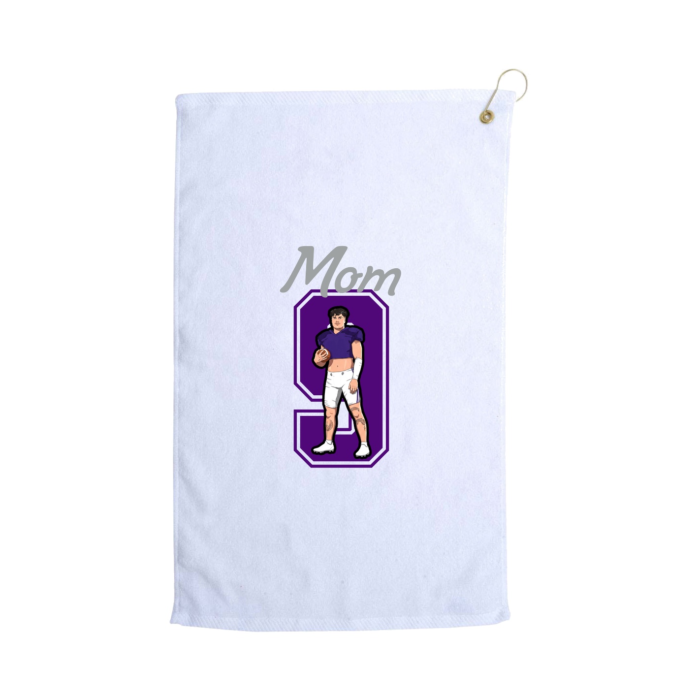 Golf Towel — Mothers Day Shirsey in White
